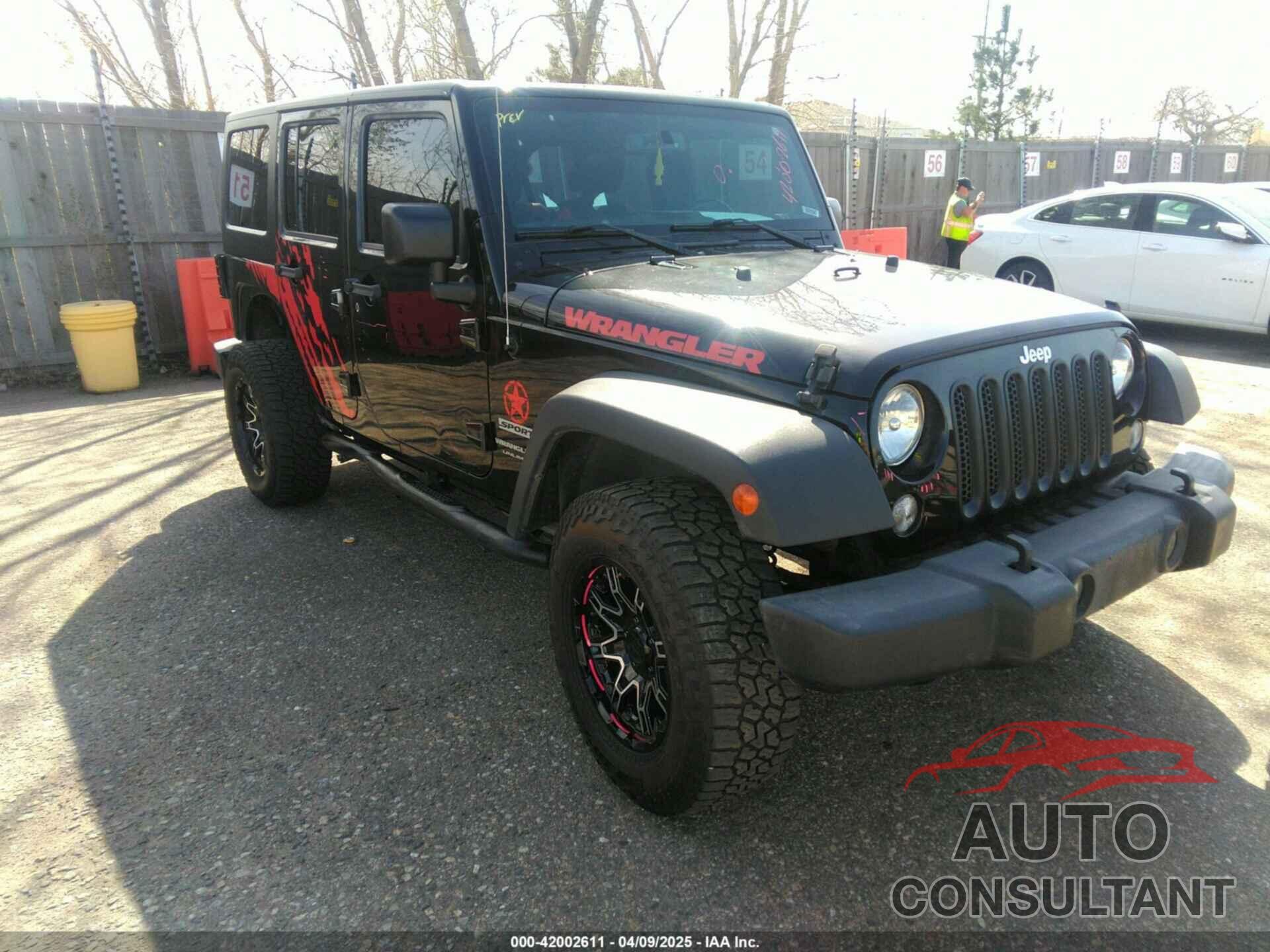 JEEP WRANGLER JK UNLIMITED 2018 - 1C4BJWDGXJL811661