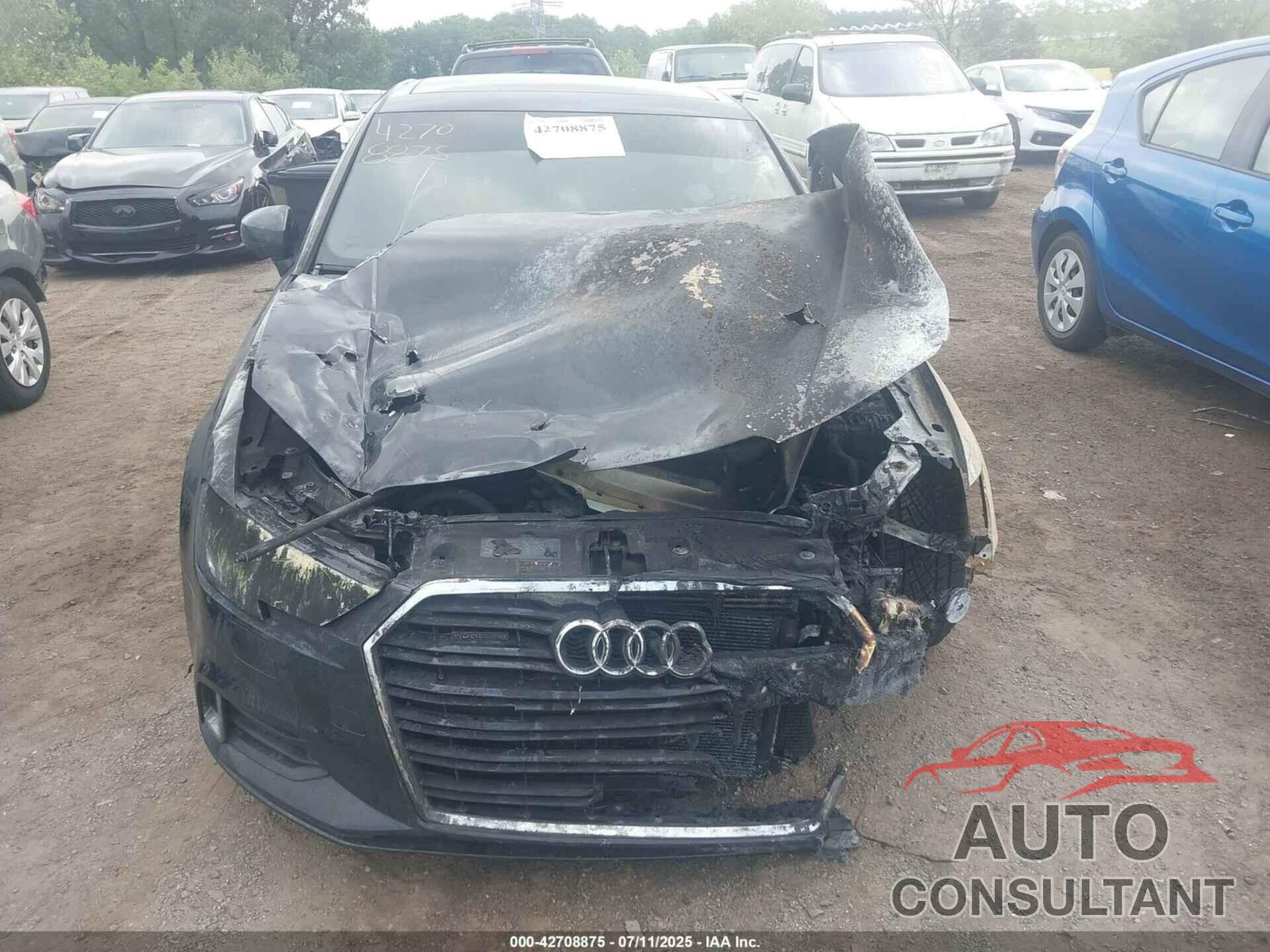 AUDI A3 2017 - WAUB8GFF1H1036756