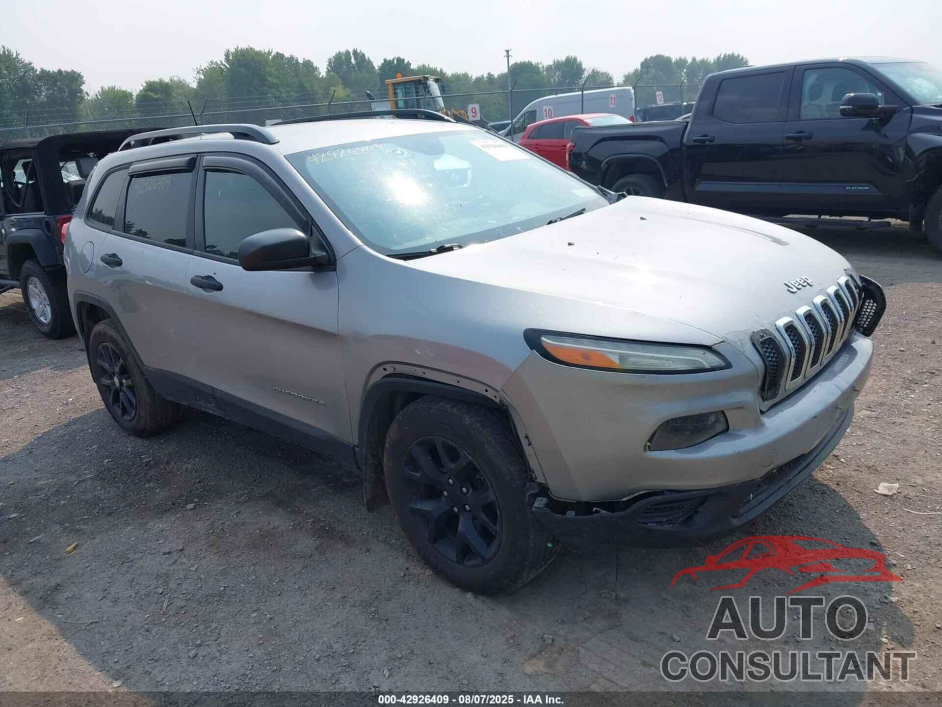 JEEP CHEROKEE 2016 - 1C4PJMAB5GW250912