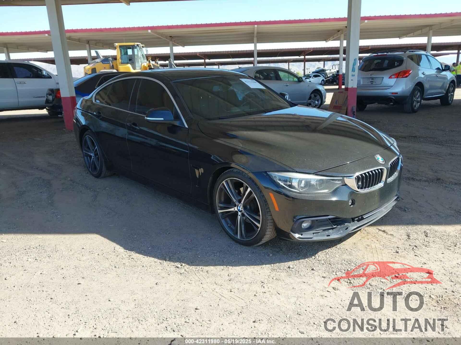 BMW 430I GRAN COUPE 2019 - WBA4J1C51KBM17806