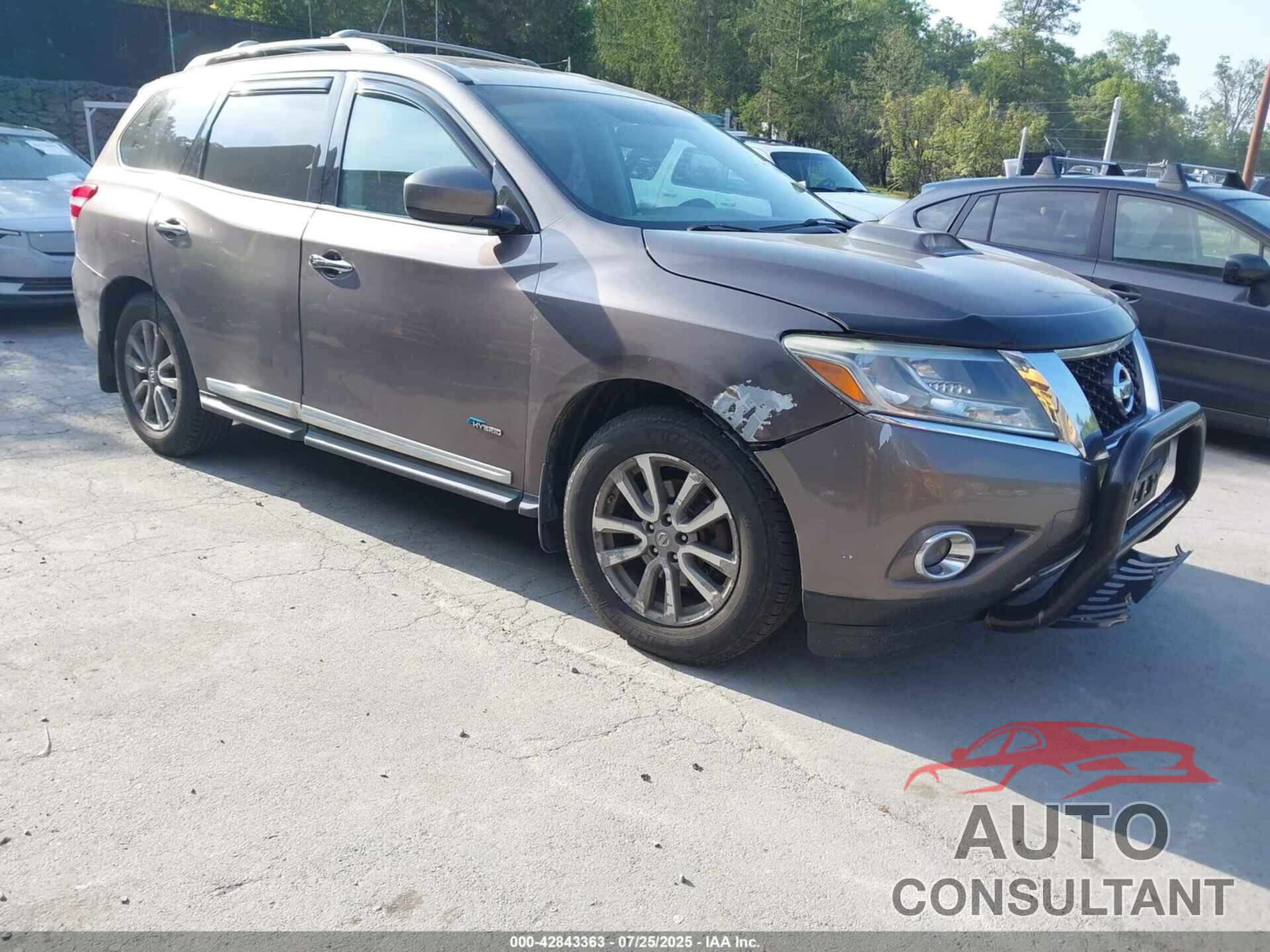 NISSAN PATHFINDER HYBRID 2014 - 5N1CR2MM3EC650776