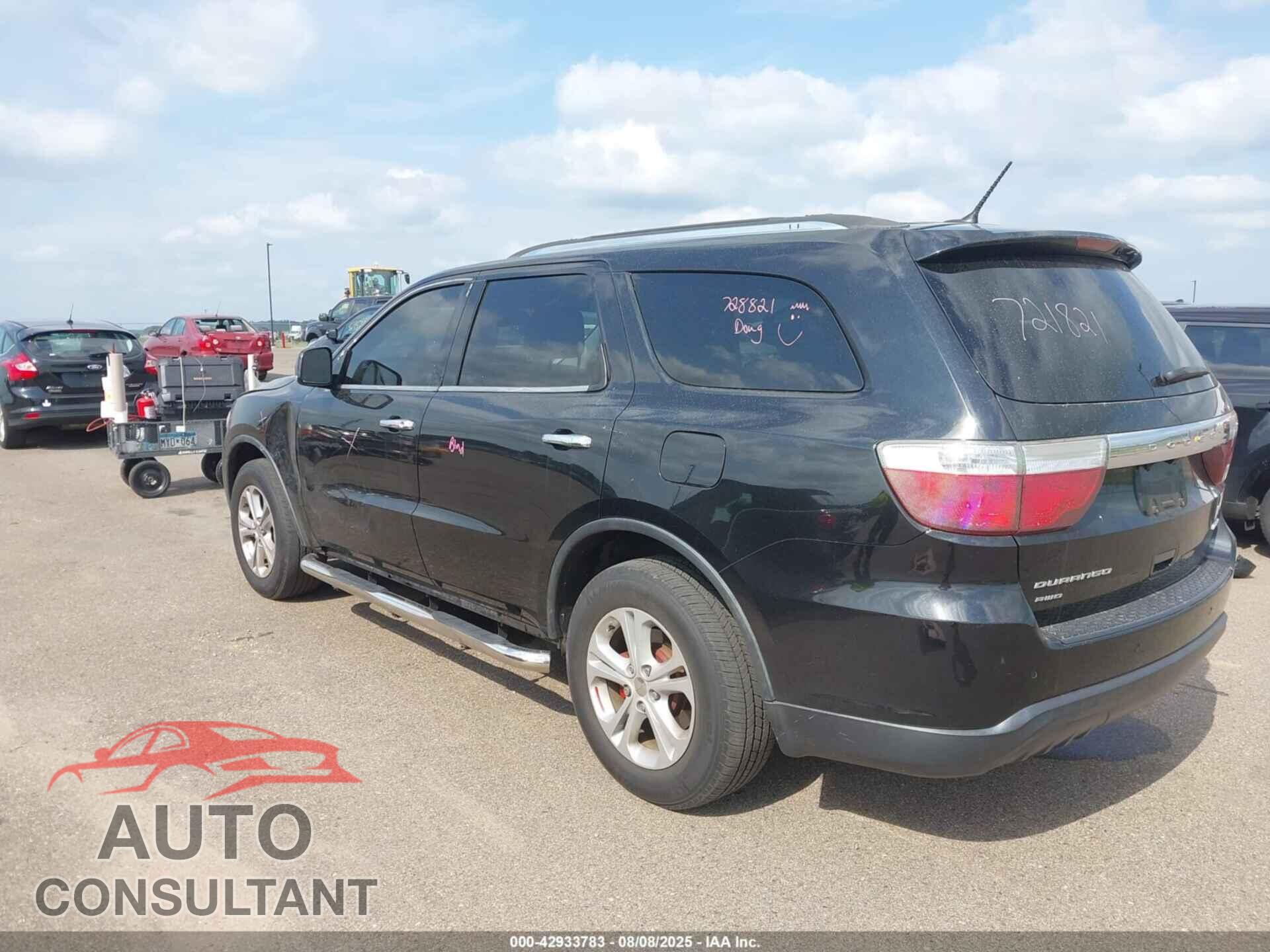 DODGE DURANGO 2013 - 1C4RDJDG6DC696201