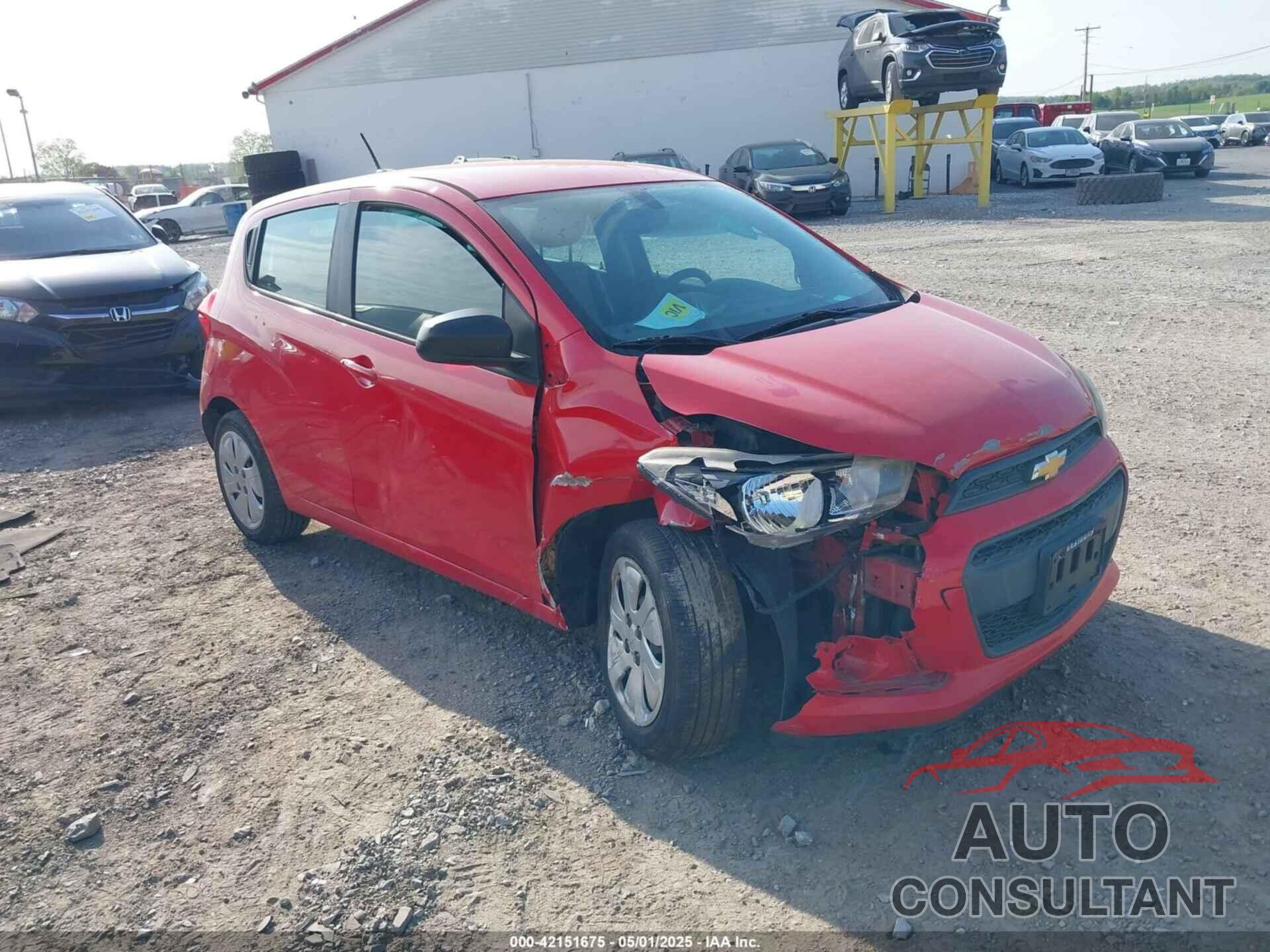 CHEVROLET SPARK 2016 - KL8CB6SA8GC614604