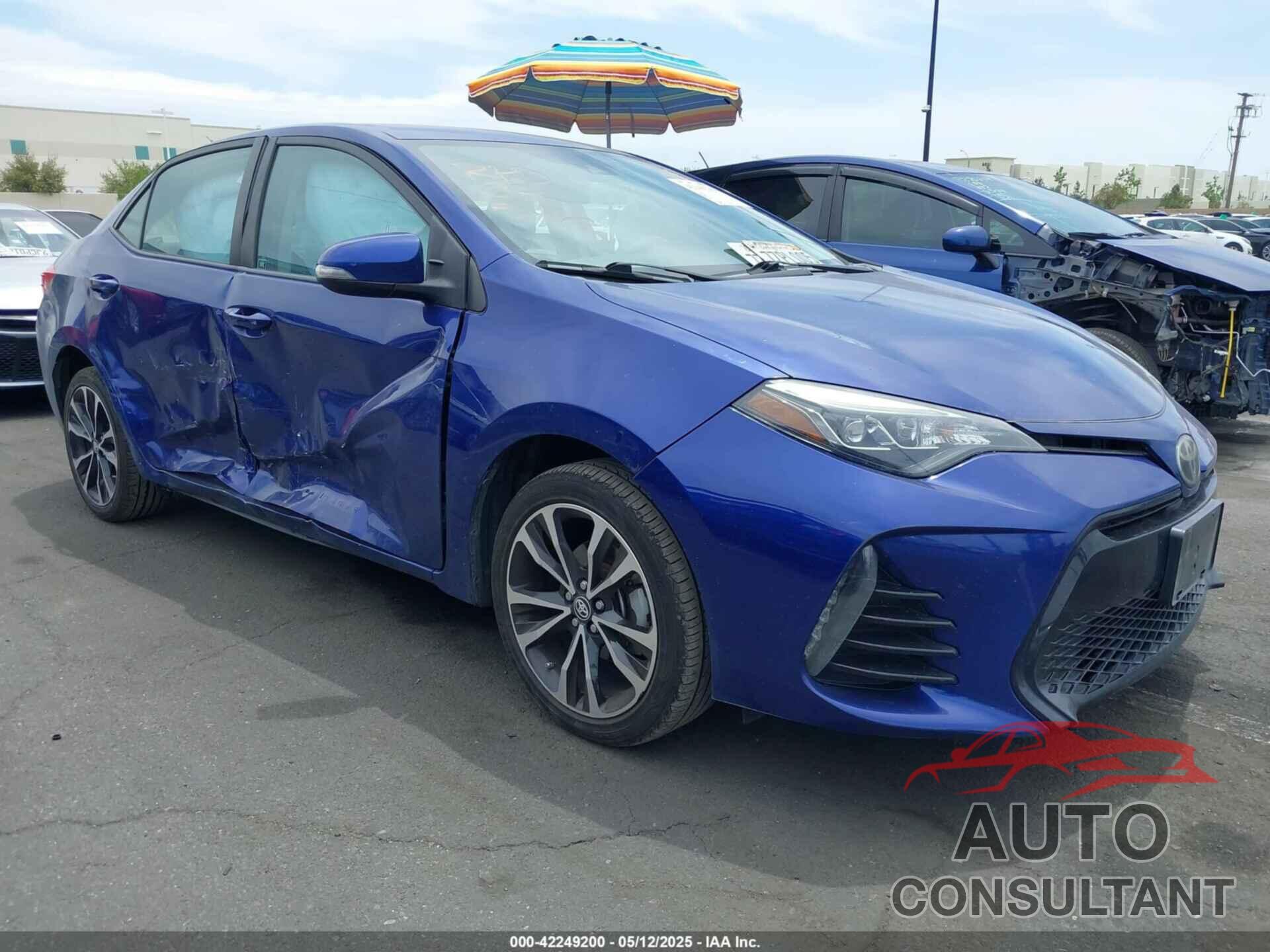 TOYOTA COROLLA 2017 - 5YFBURHE5HP730943