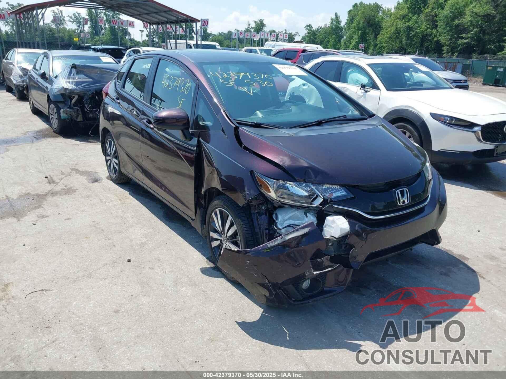 HONDA FIT 2016 - JHMGK5H7XGS014590