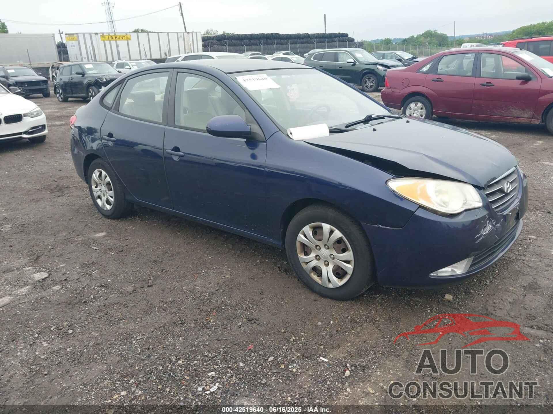 HYUNDAI ELANTRA 2009 - KMHDU46D19U823660