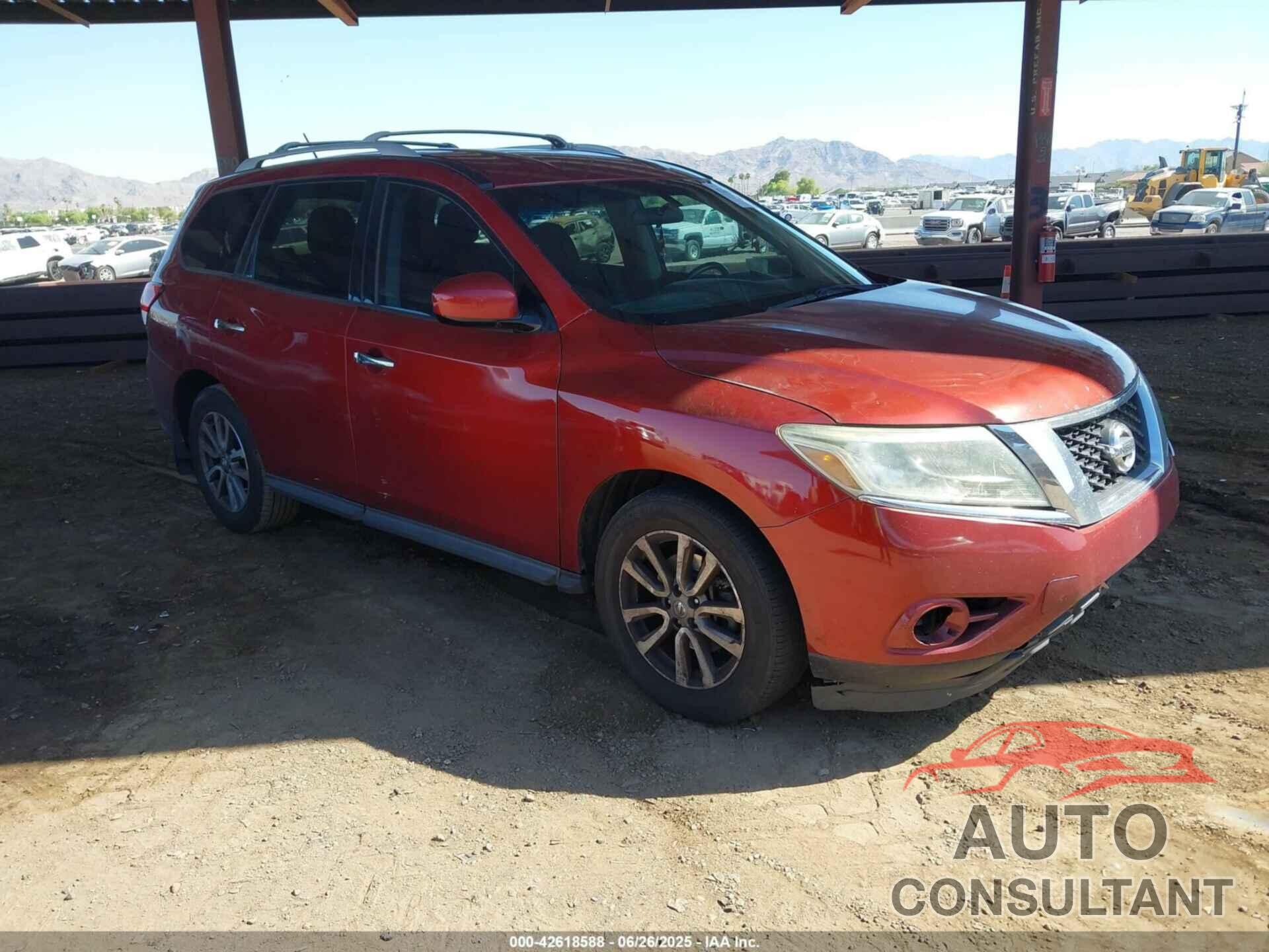 NISSAN PATHFINDER 2014 - 5N1AR2MN3EC680439