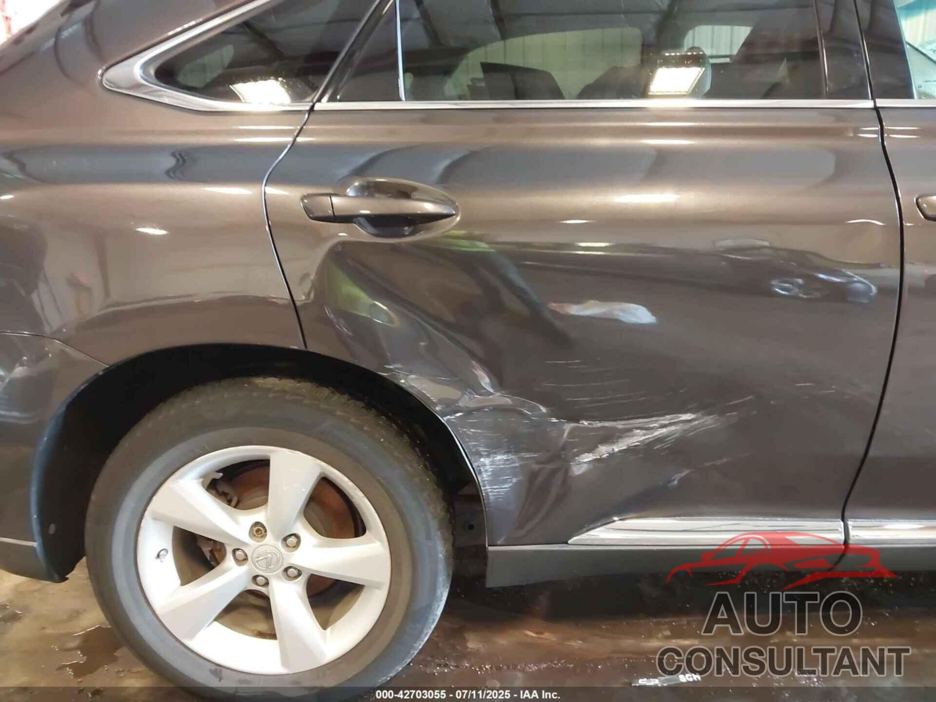 LEXUS RX 350 2010 - 2T2BK1BA4AC012296