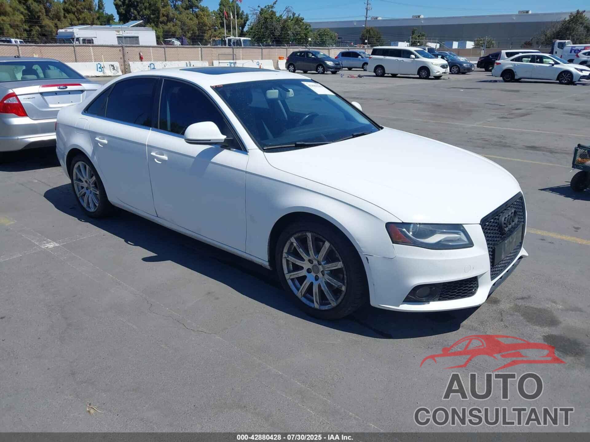 AUDI A4 2009 - WAUMF78K59N032549