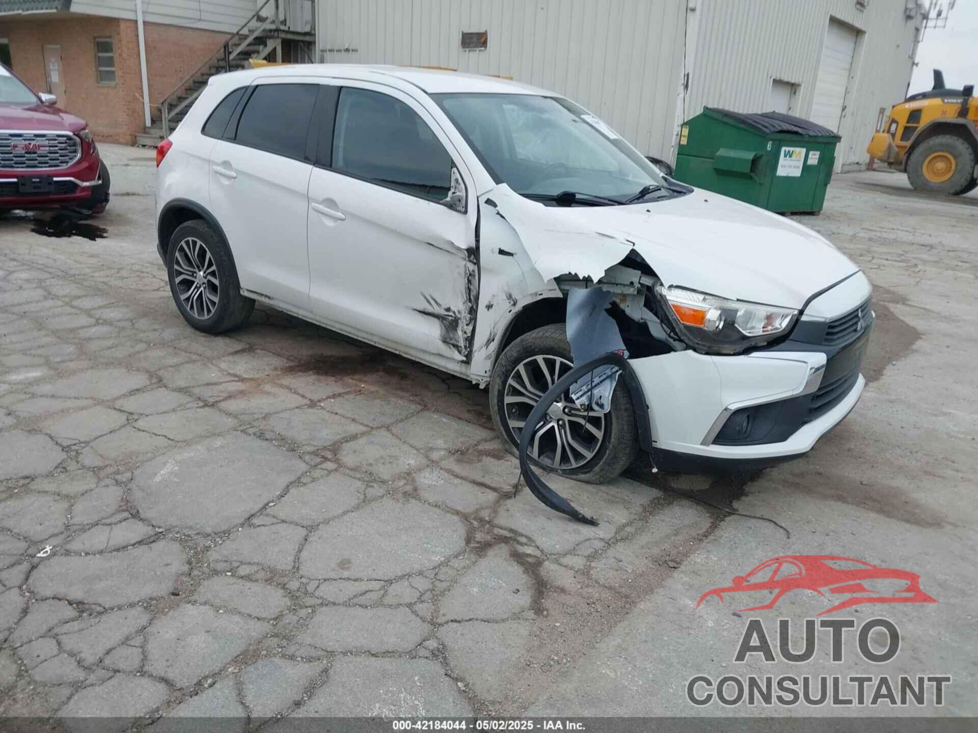 MITSUBISHI OUTLANDER SPORT 2016 - JA4AP3AU9GZ031167