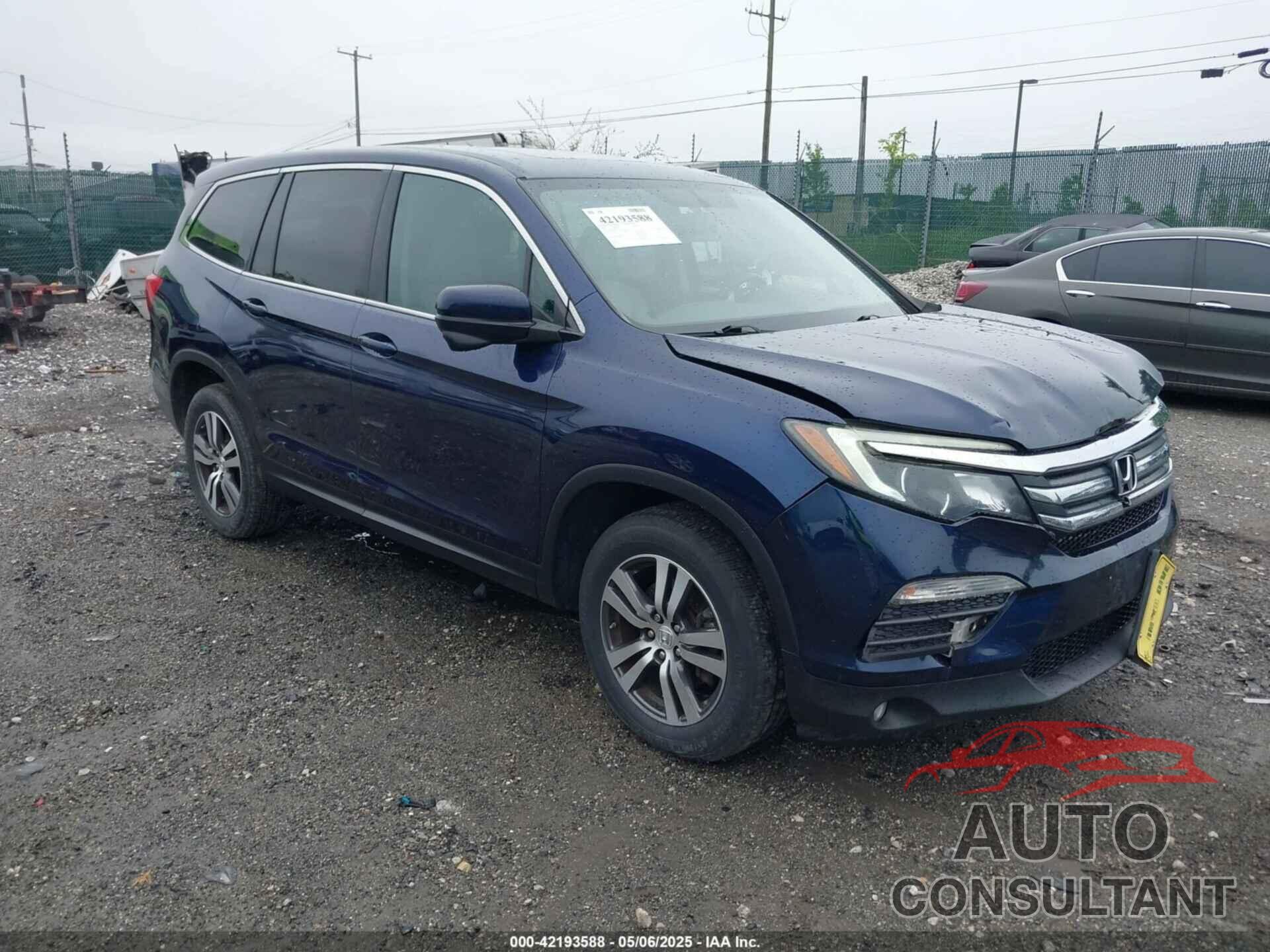 HONDA PILOT 2016 - 5FNYF6H84GB025770