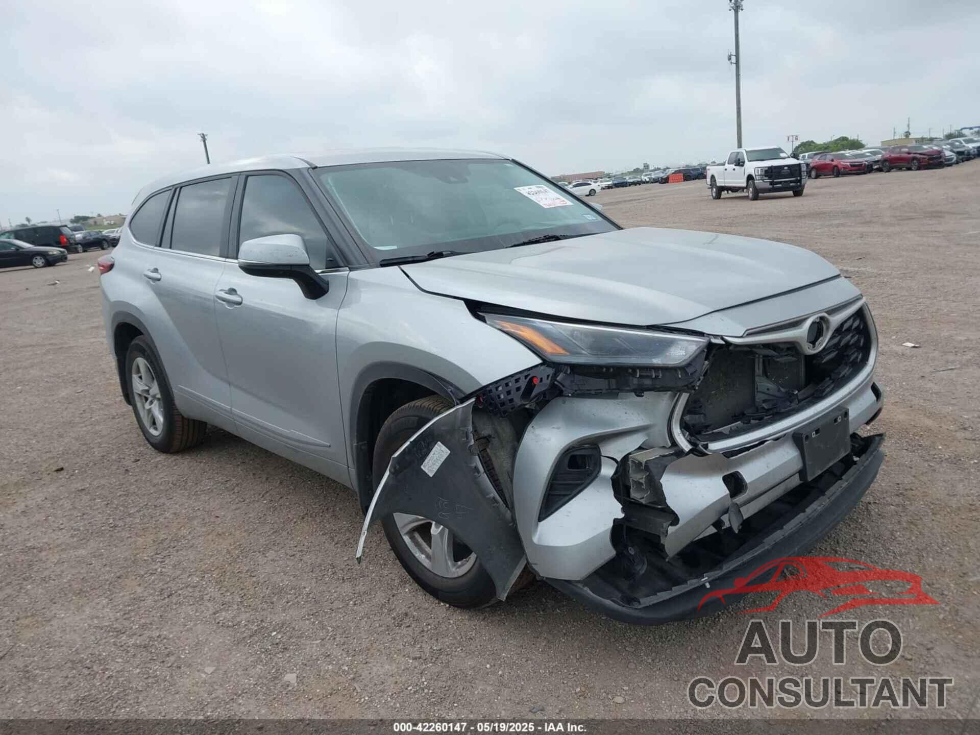 TOYOTA HIGHLANDER 2023 - 5TDKDRBH3PS522388