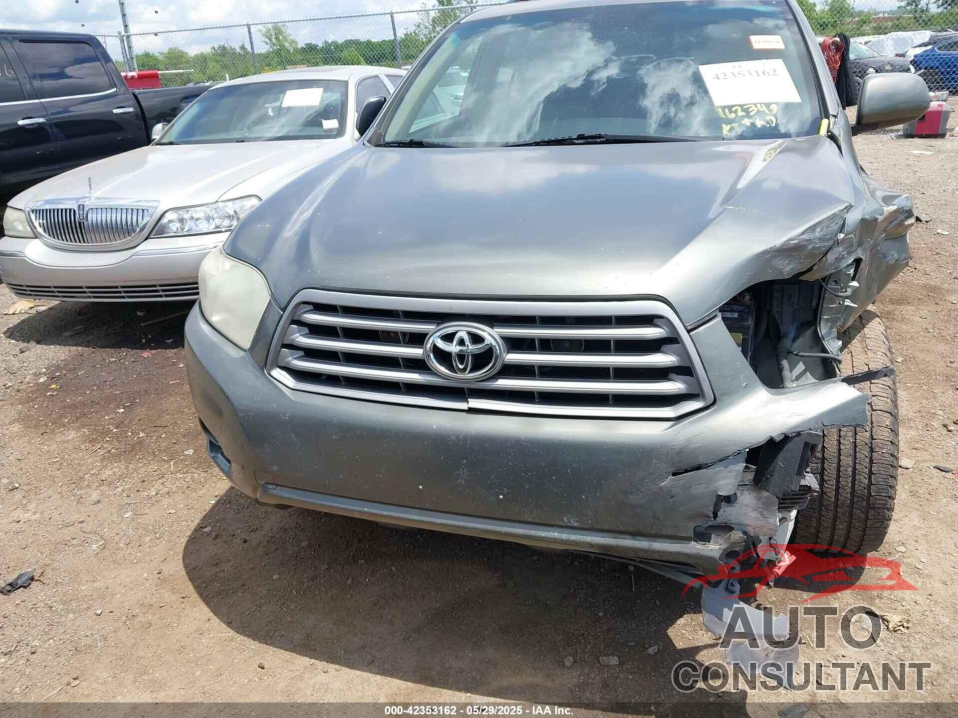 TOYOTA HIGHLANDER 2010 - 5TDJK3EH8AS020087