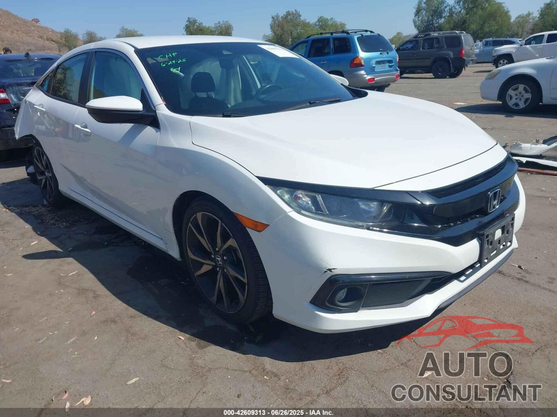 HONDA CIVIC 2019 - 2HGFC2F89KH542014