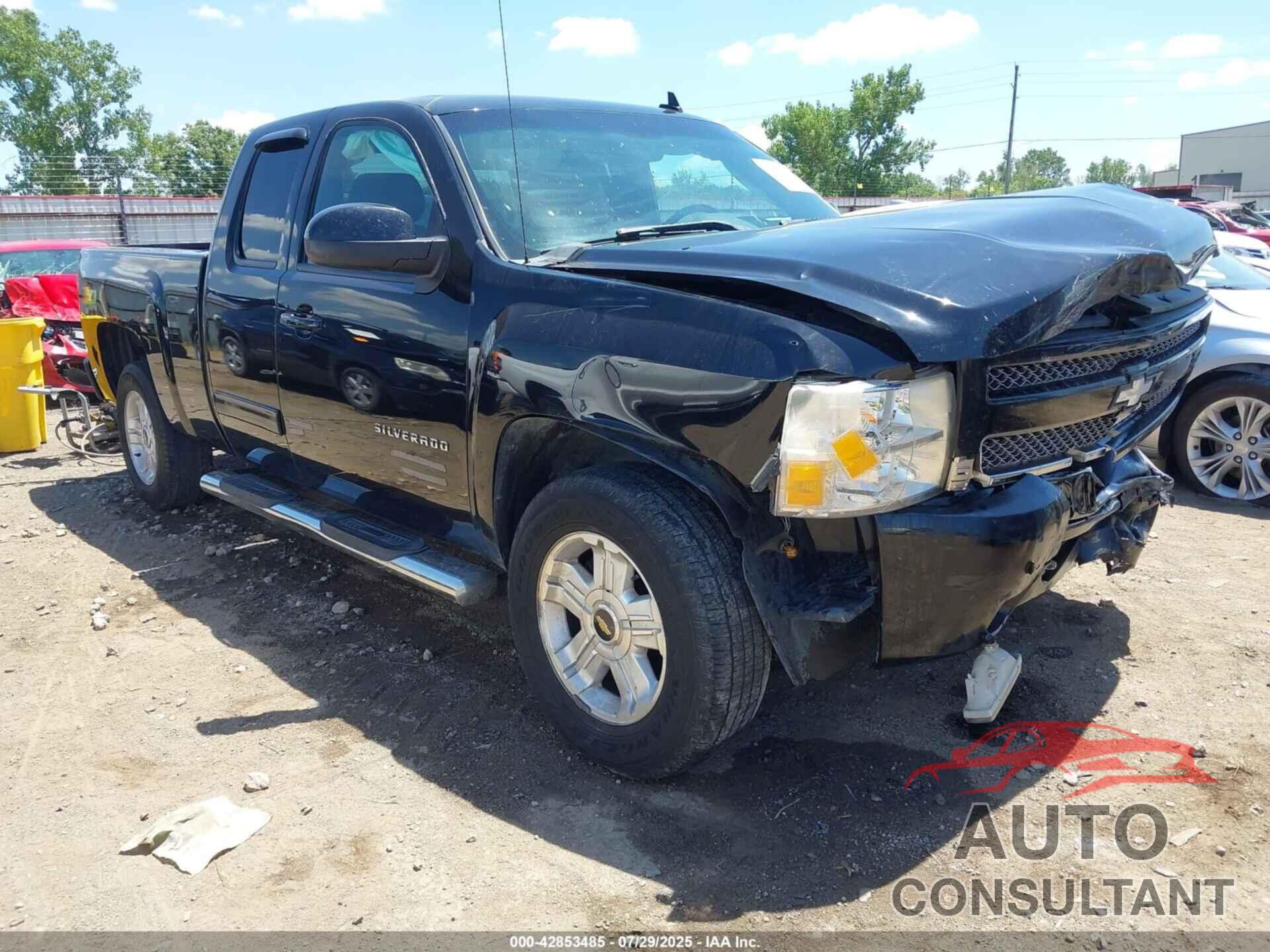 CHEVROLET SILVERADO 1500 2010 - 1GCSKSE35AZ297104