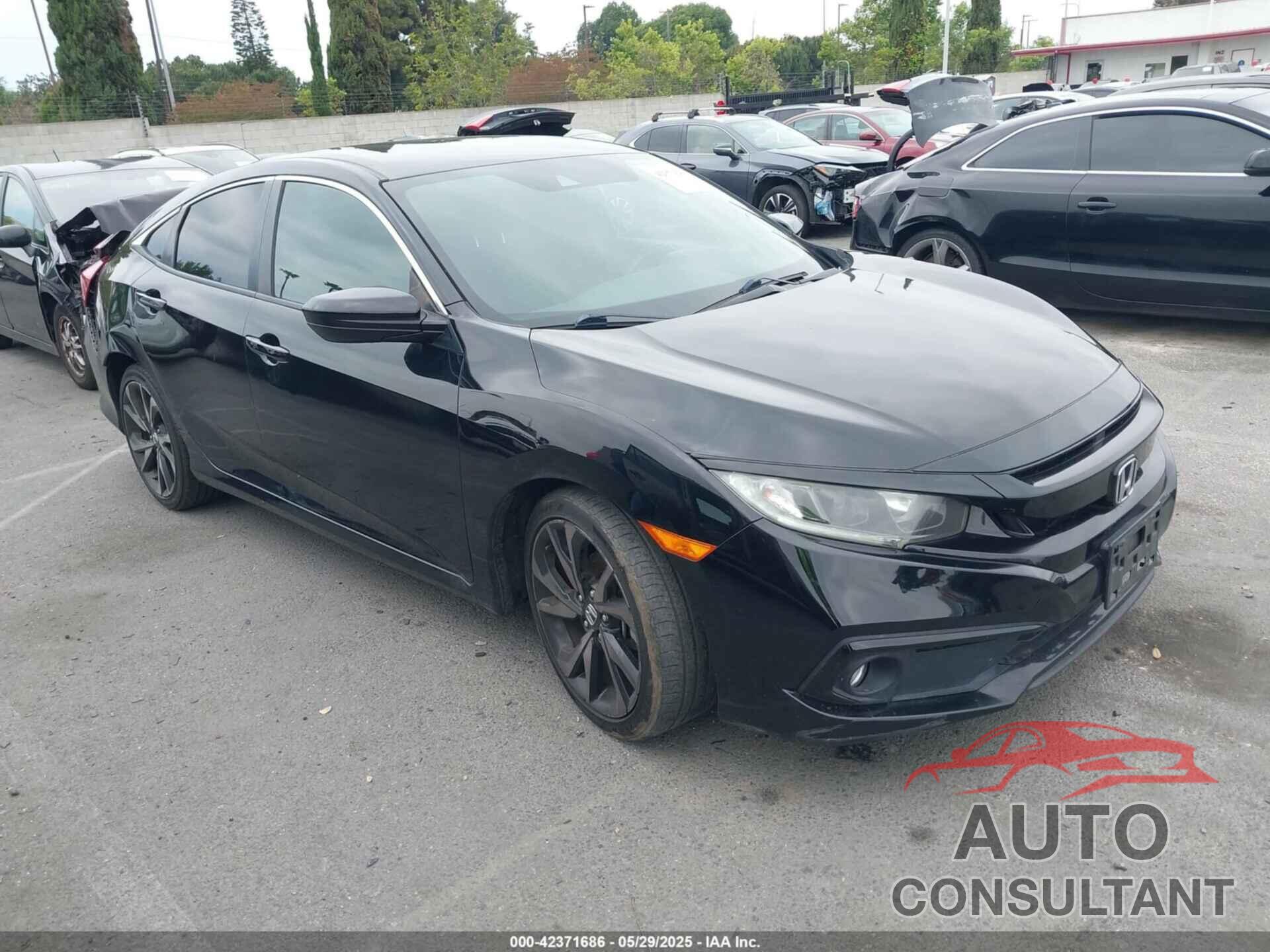 HONDA CIVIC 2019 - 2HGFC2F86KH551835