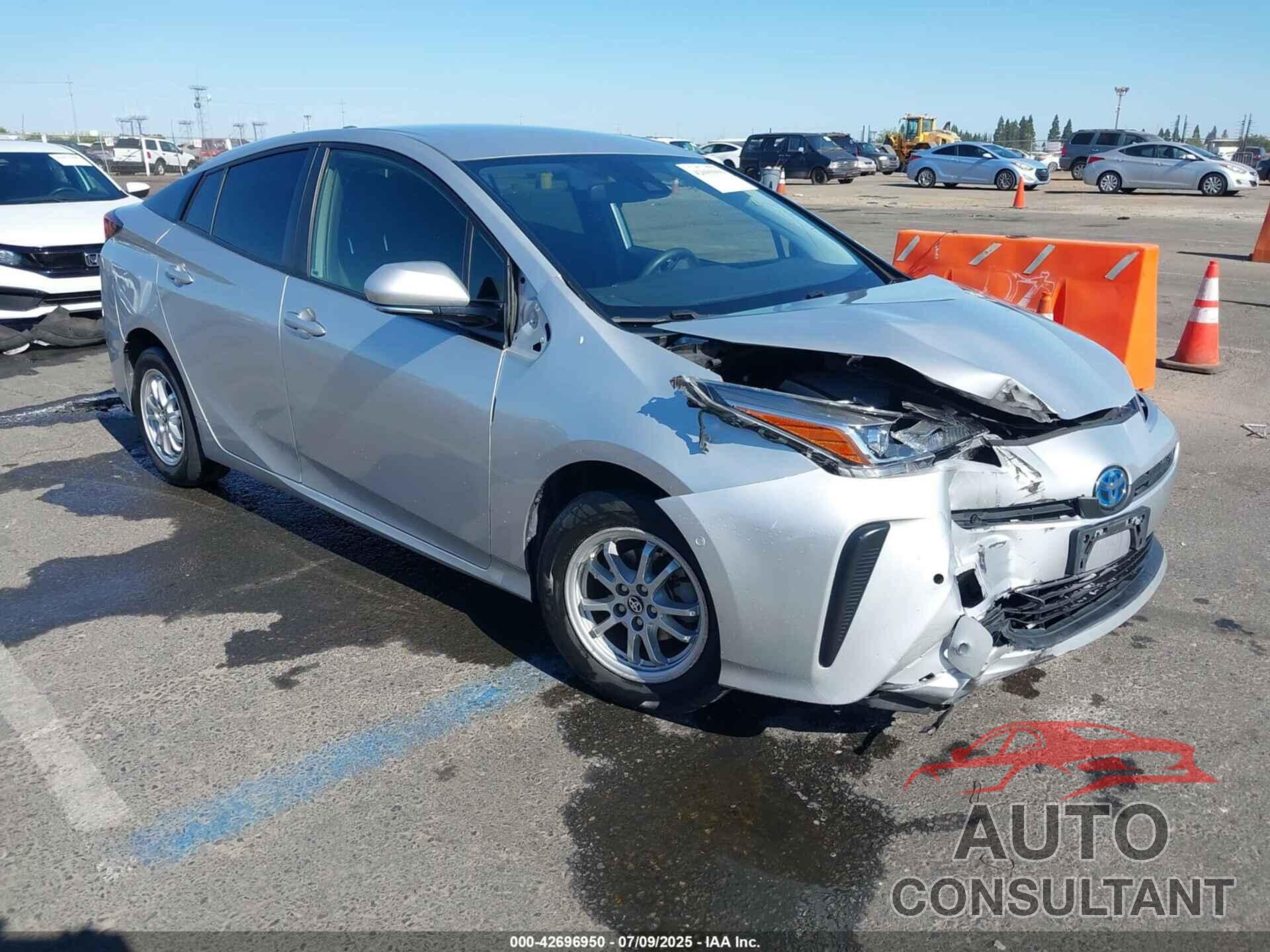 TOYOTA PRIUS 2020 - JTDKARFU0L3105158