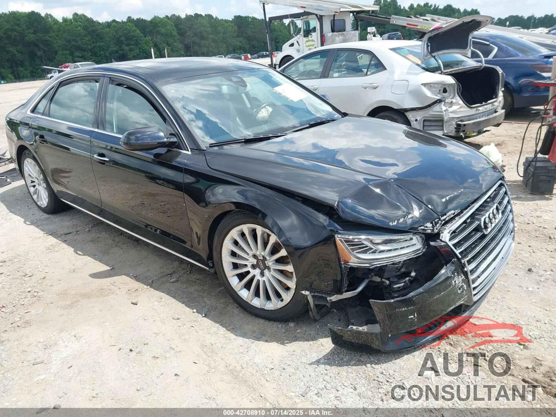 AUDI A8 L 2015 - WAU3GAFD3FN038341