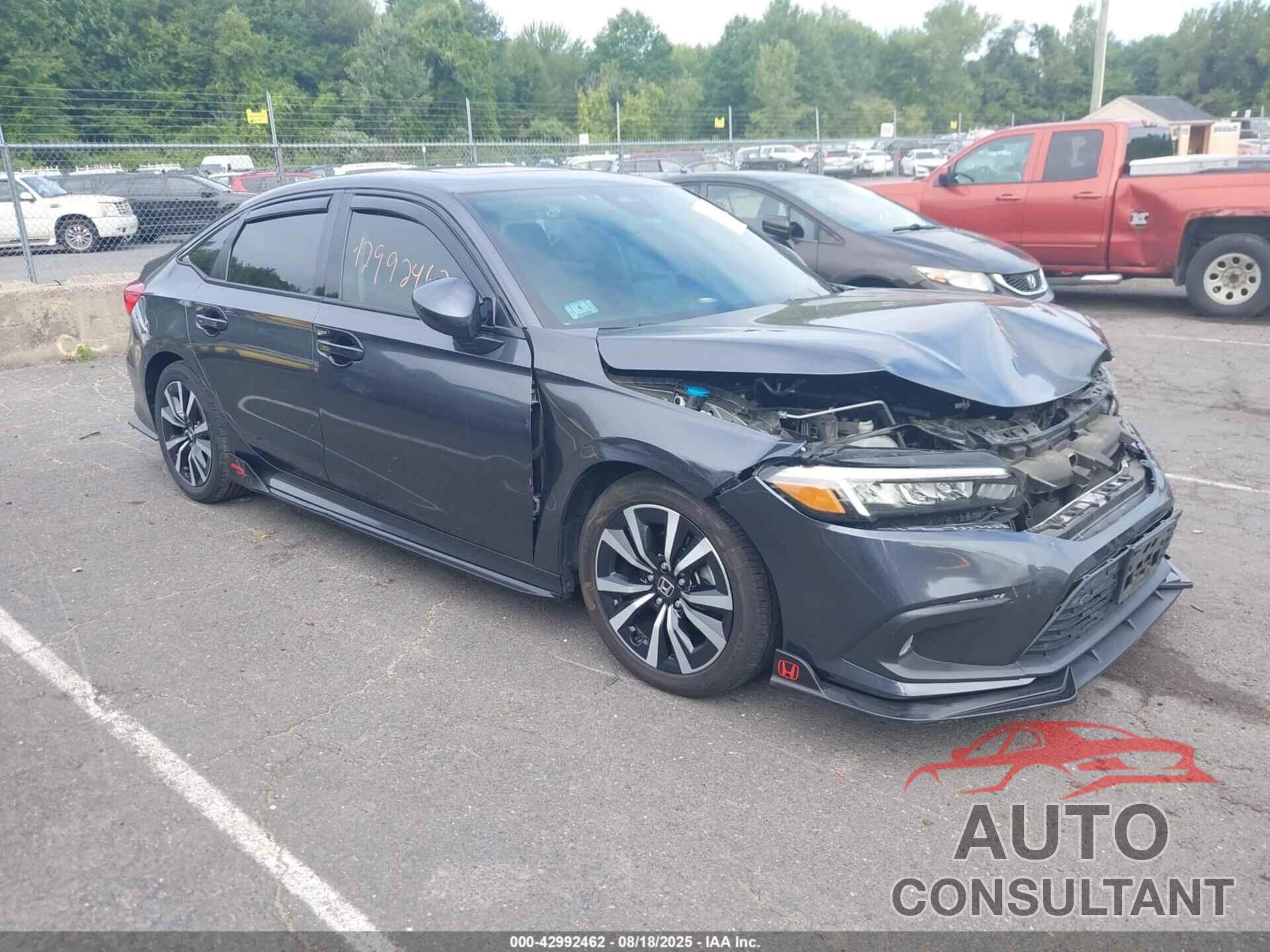 HONDA CIVIC 2022 - 2HGFE1F75NH319257