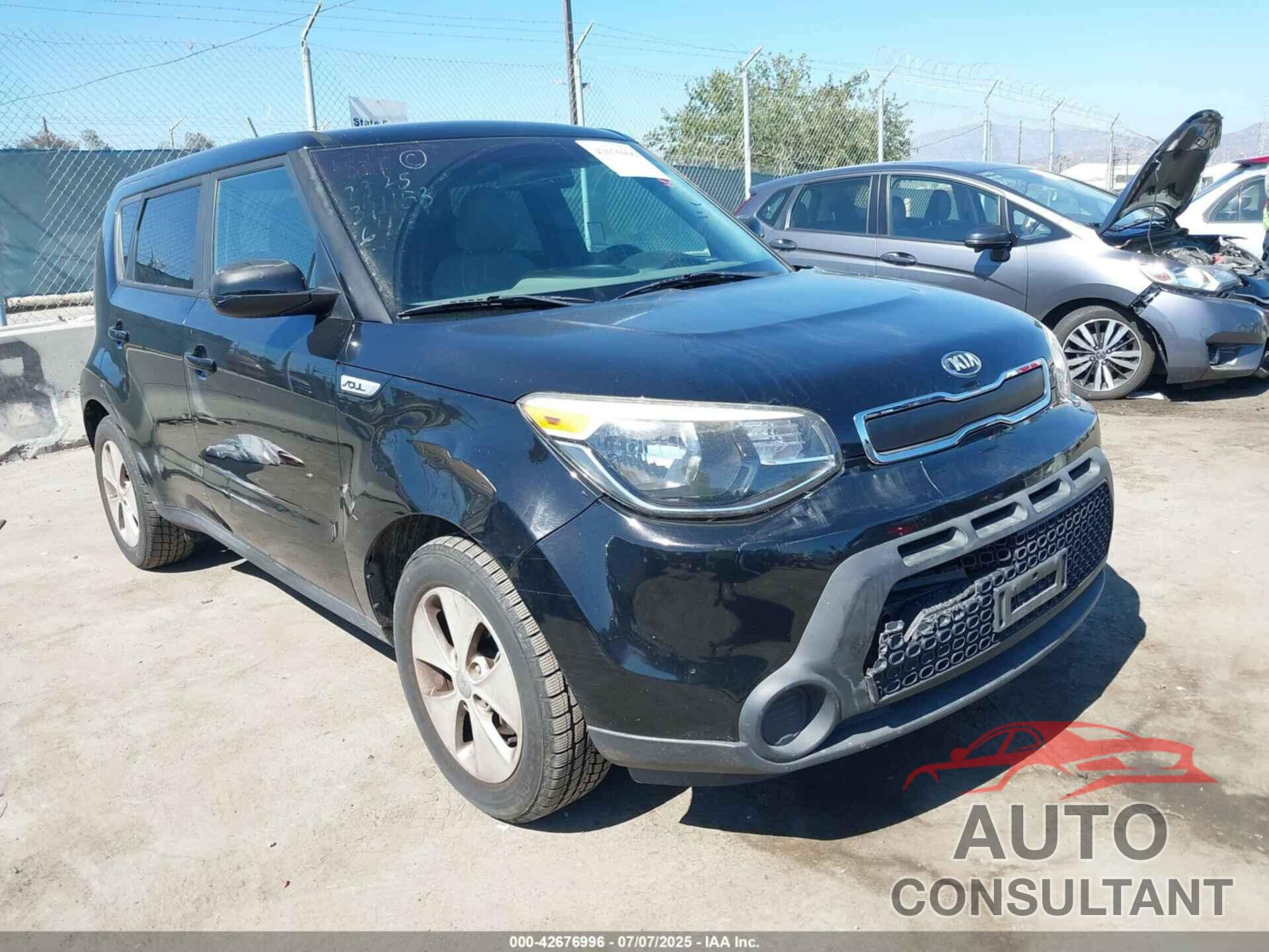 KIA SOUL 2016 - KNDJN2A22G7314929