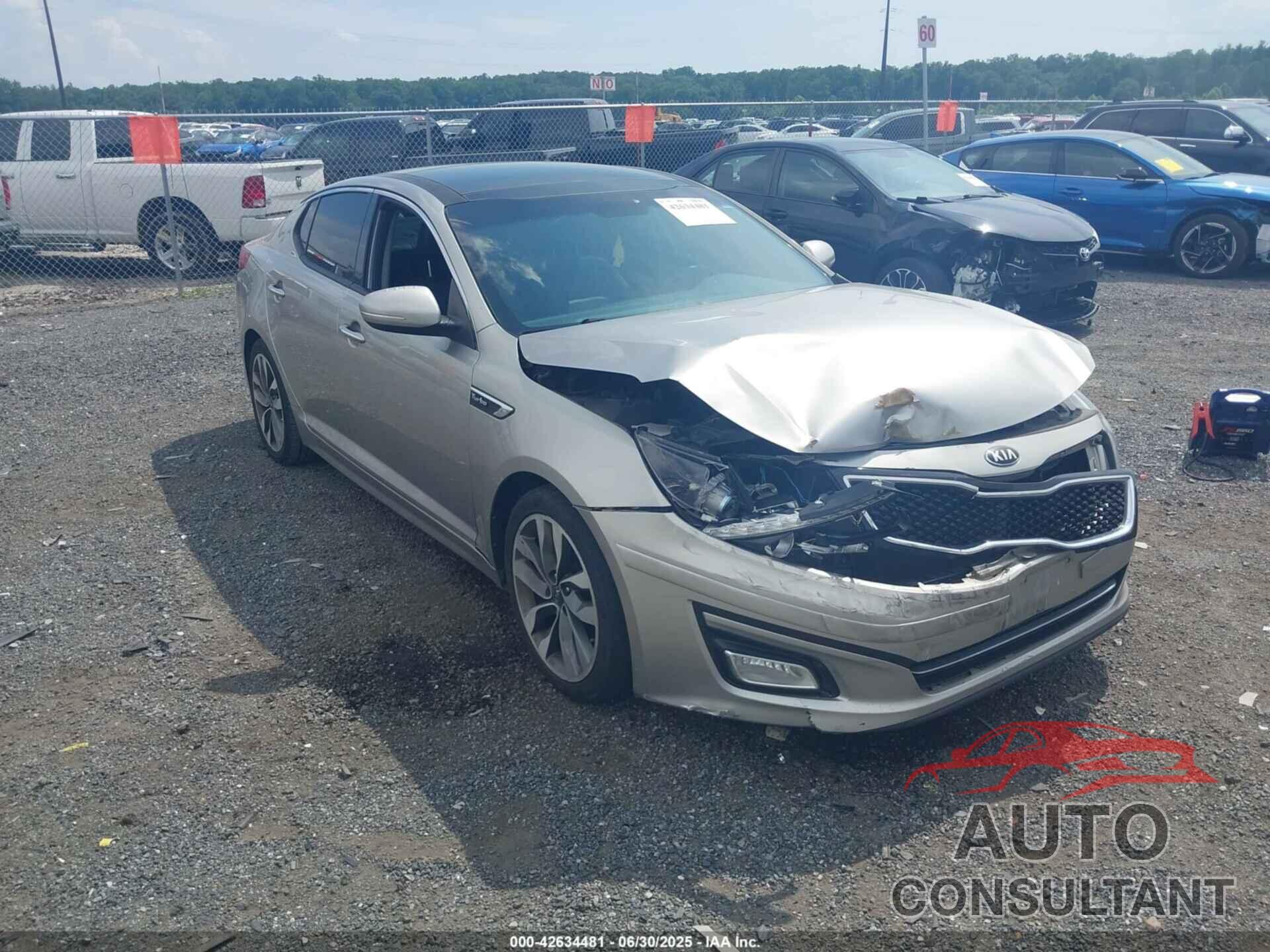 KIA OPTIMA 2014 - 5XXGR4A68EG286085