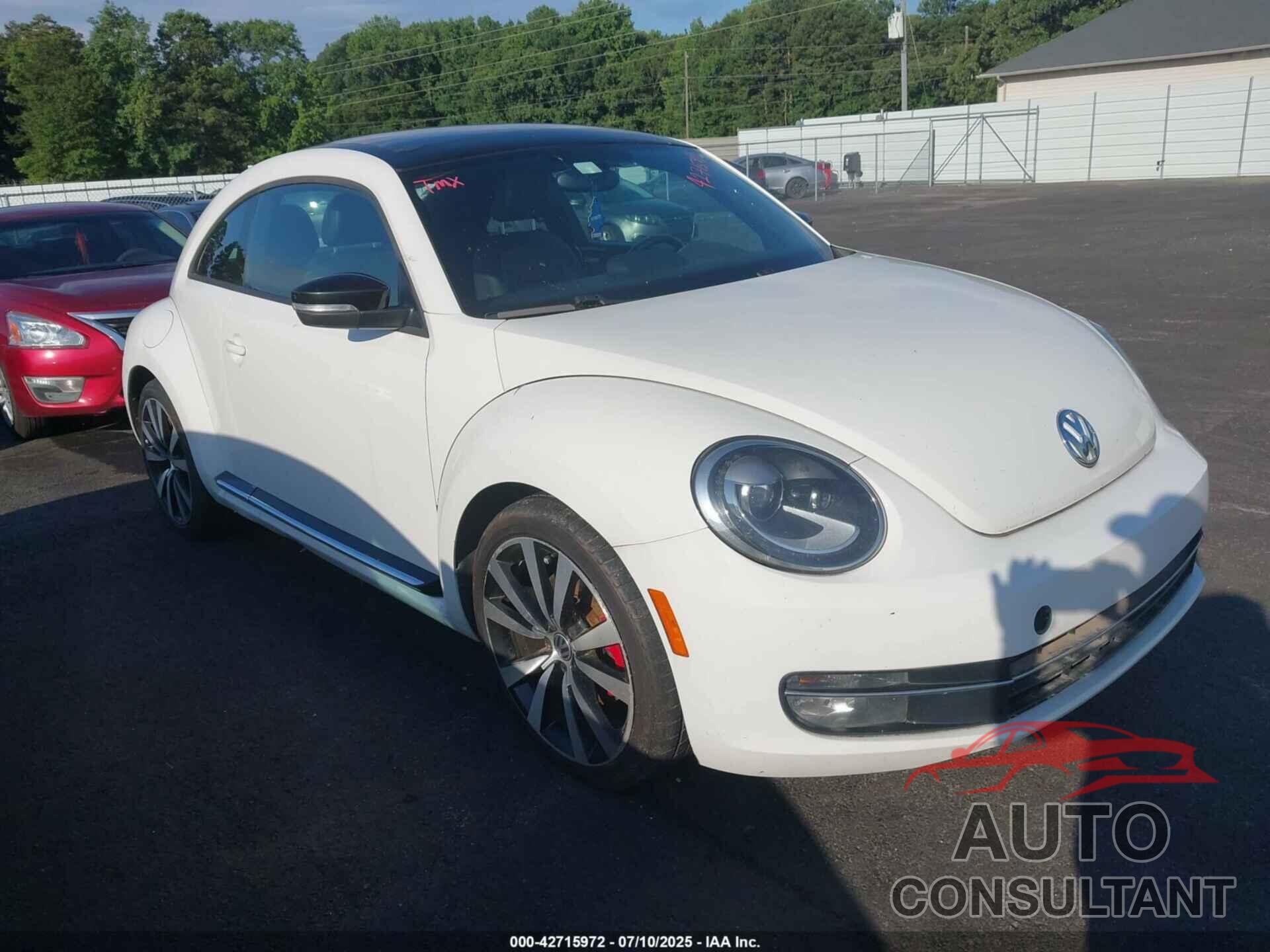 VOLKSWAGEN BEETLE 2013 - 3VWVA7AT5DM603918