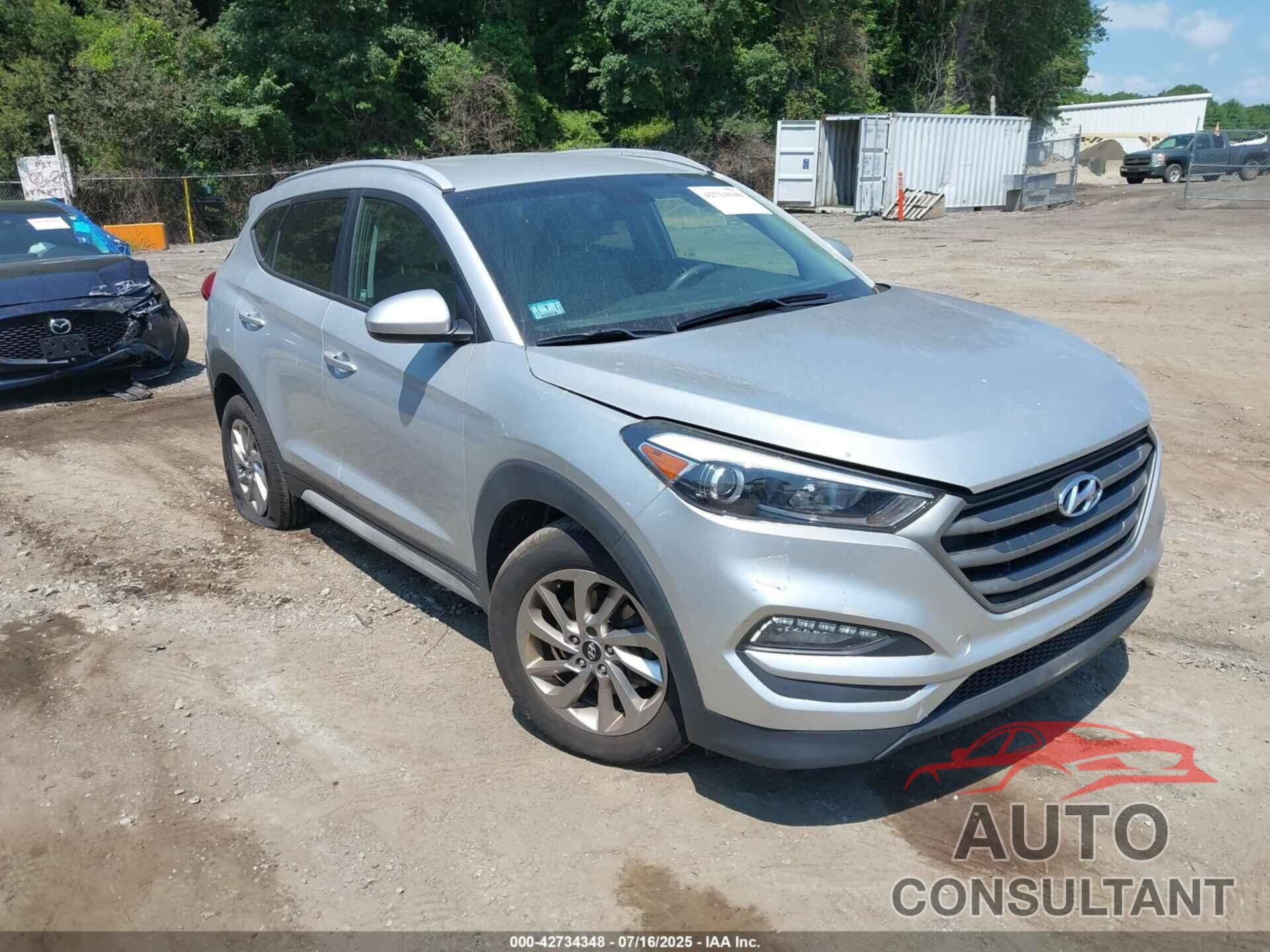 HYUNDAI TUCSON 2018 - KM8J3CA45JU701685