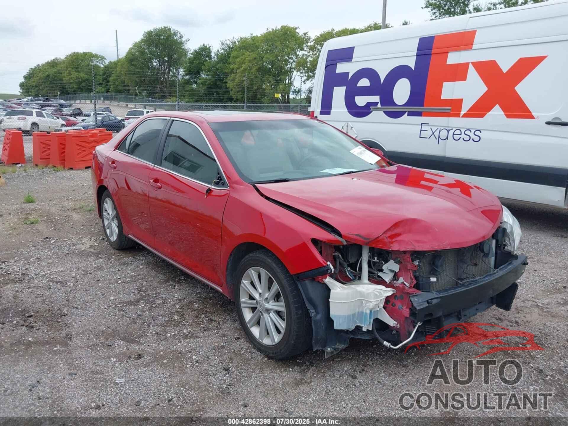 TOYOTA CAMRY 2012 - 4T1BK1FK6CU523615