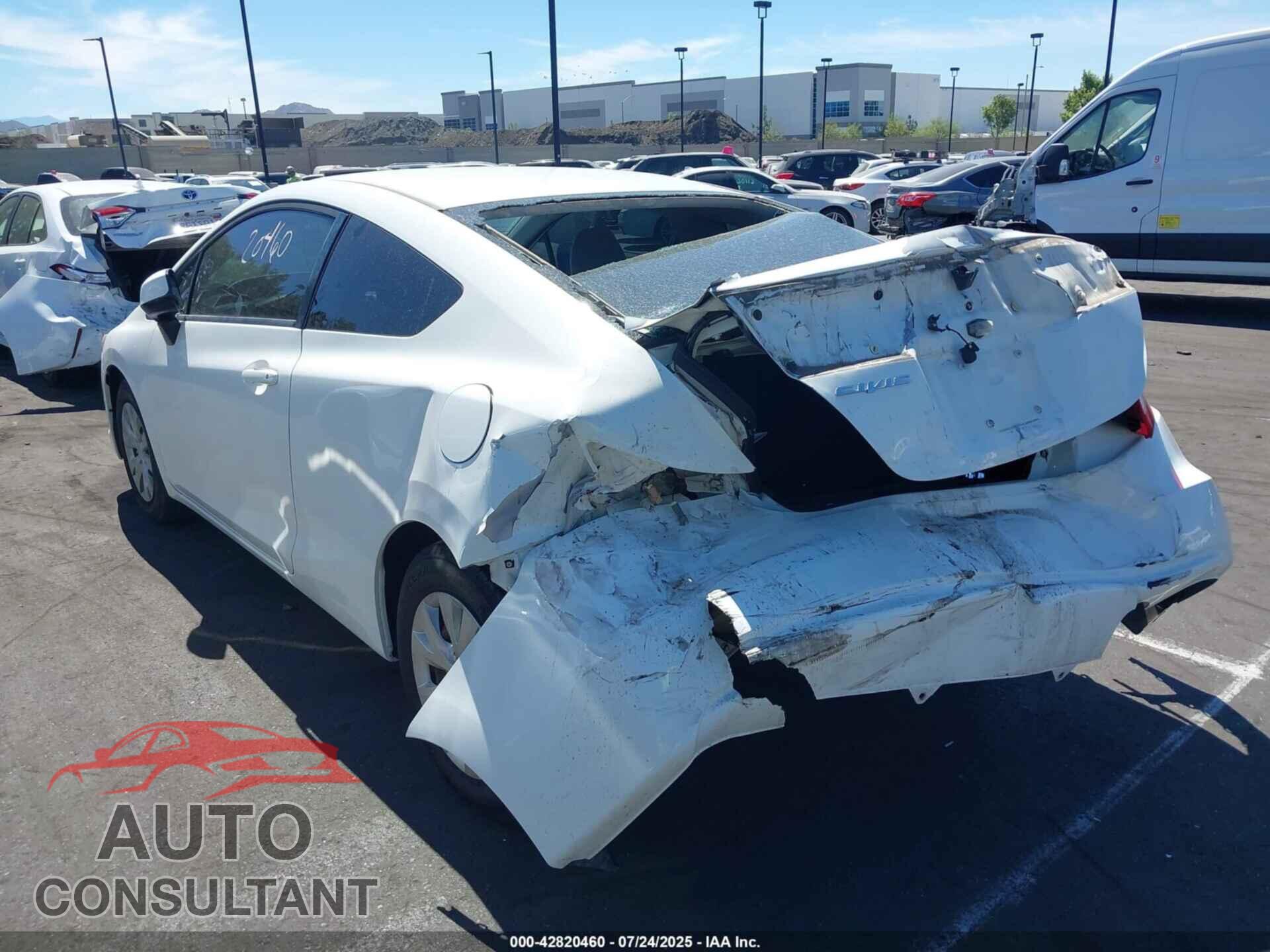 HONDA CIVIC 2012 - 2HGFG3B56CH536484