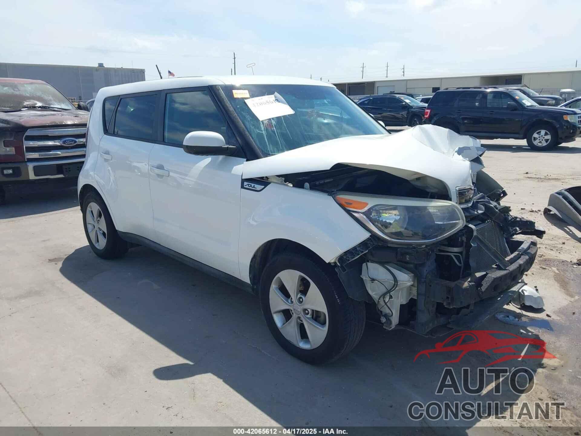 KIA SOUL 2015 - KNDJN2A24F7149321