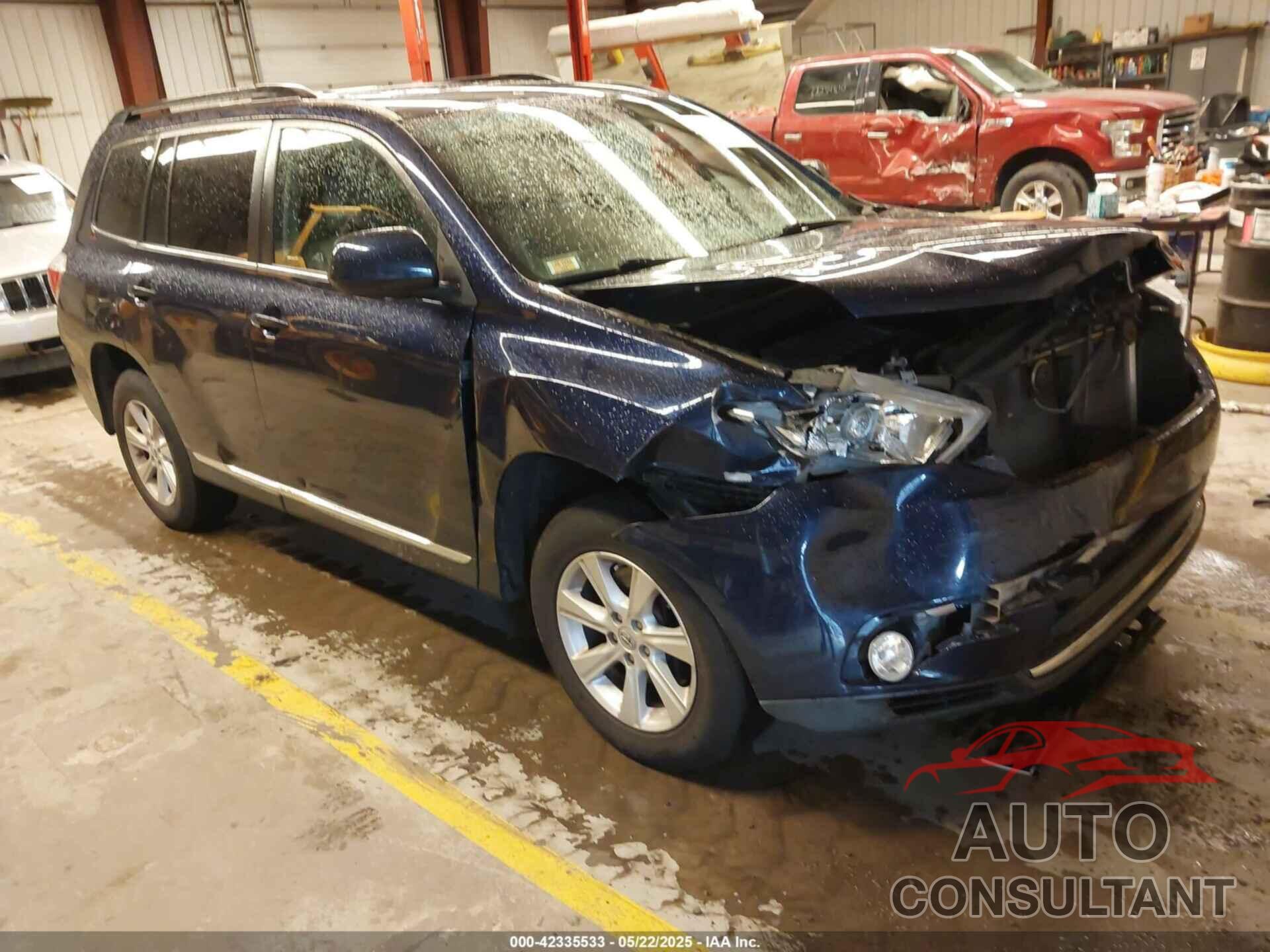 TOYOTA HIGHLANDER 2011 - 5TDBK3EHXBS087537