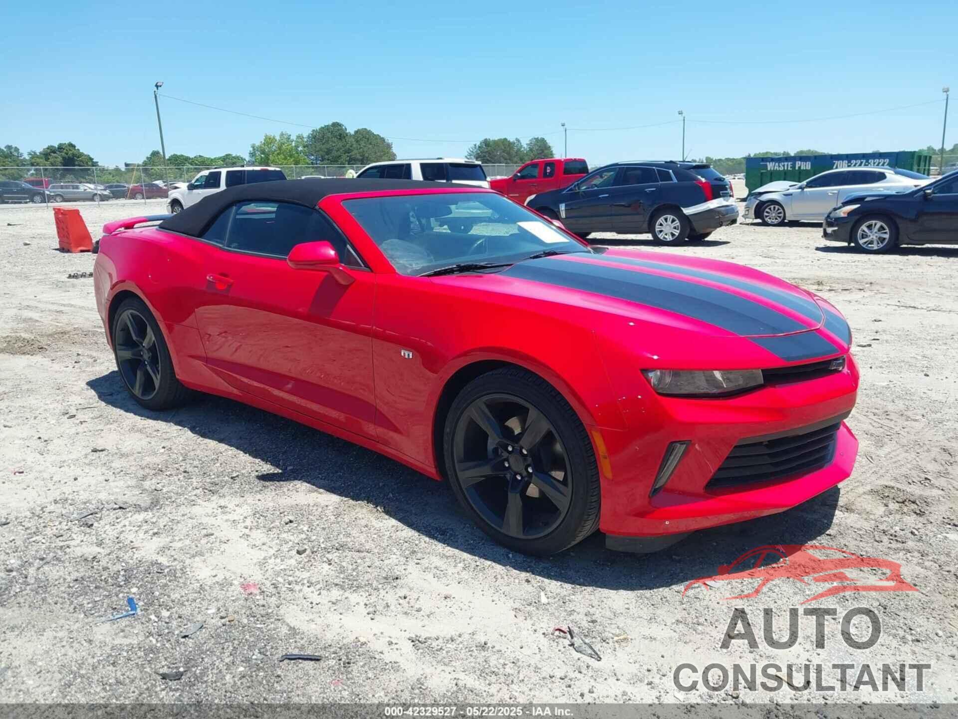 CHEVROLET CAMARO 2017 - 1G1FB3DS6H0101663