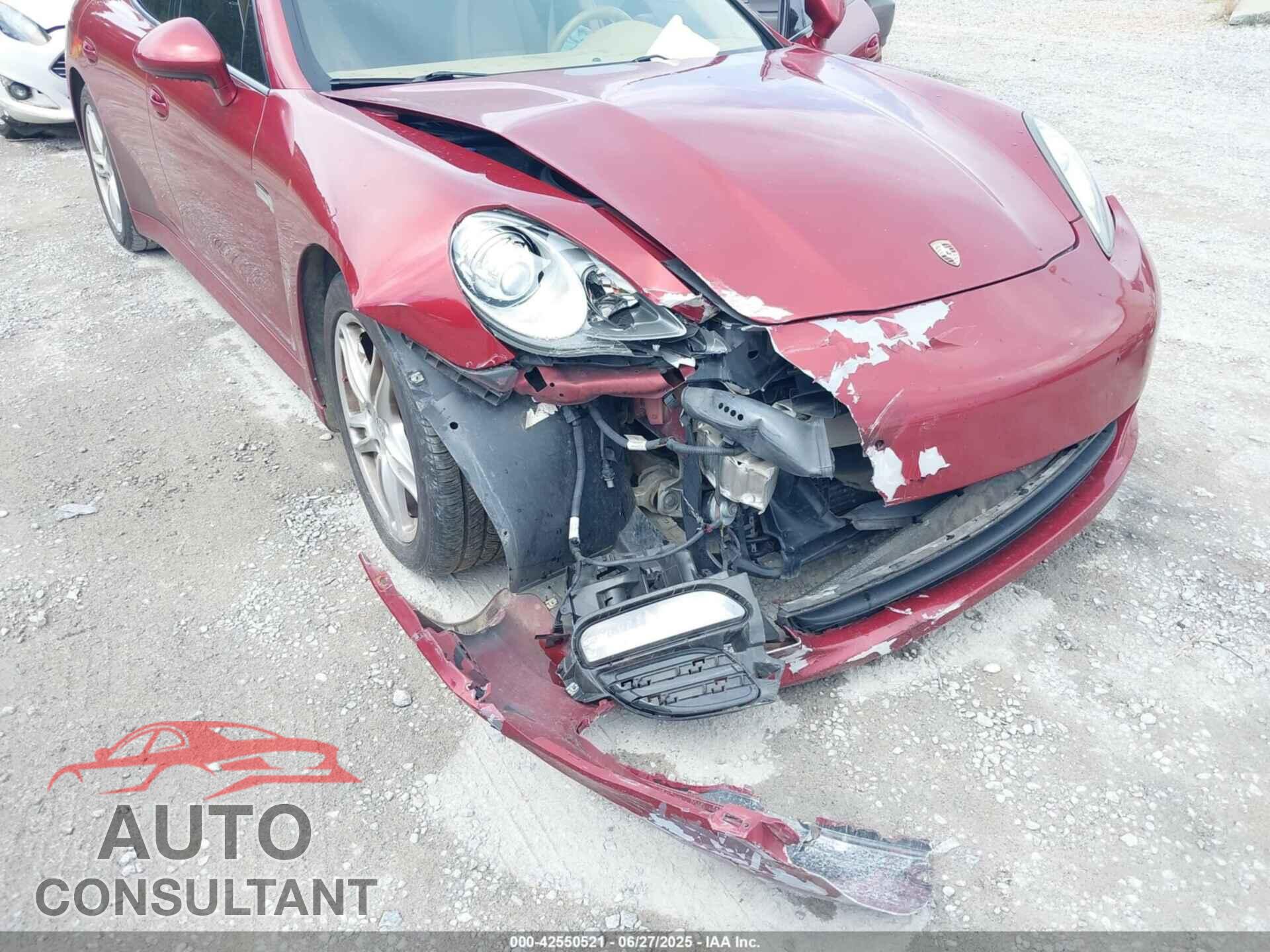 PORSCHE PANAMERA 2011 - WP0AA2A71BL010479