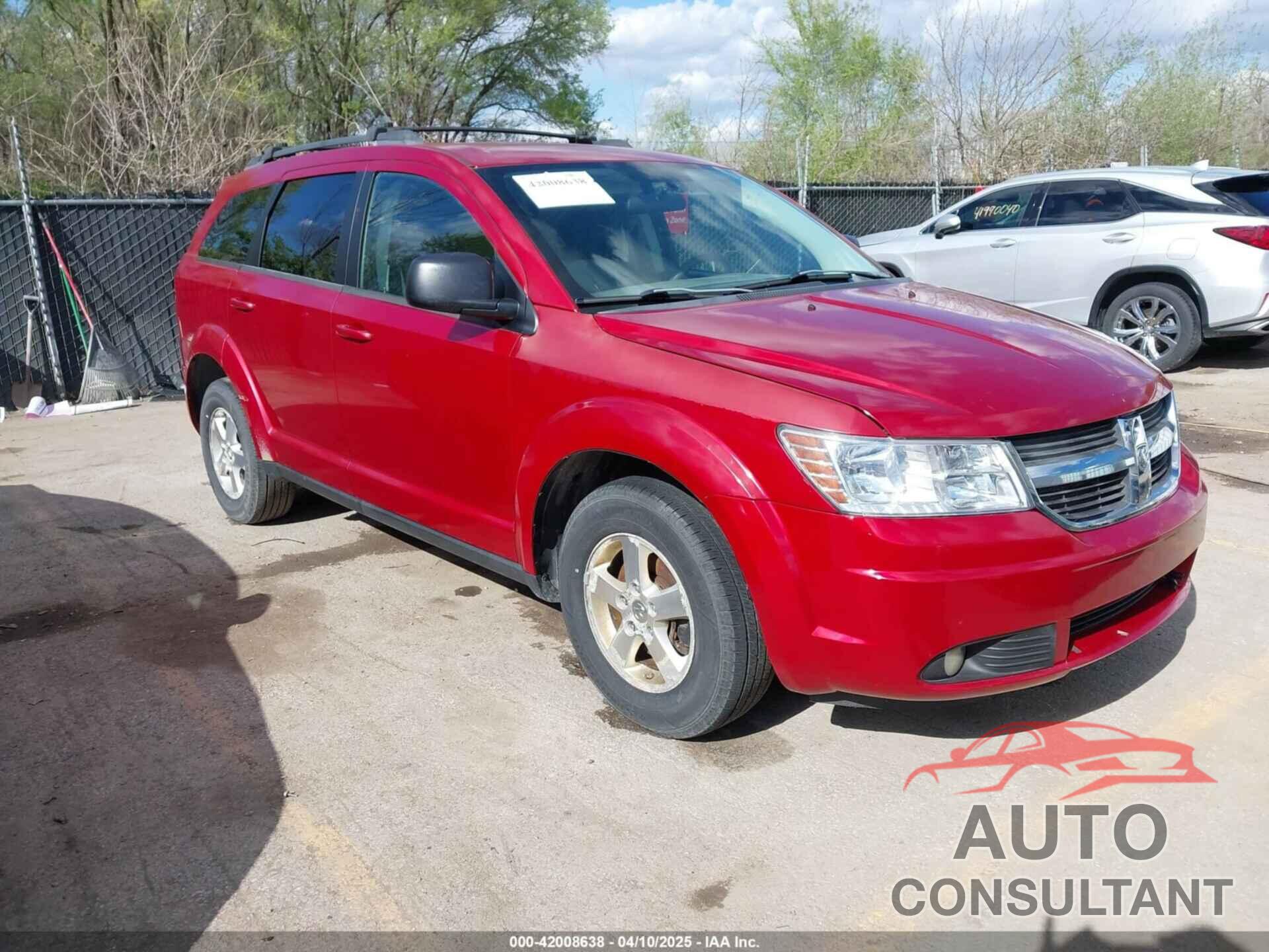 DODGE JOURNEY 2009 - 3D4GG47B99T518457