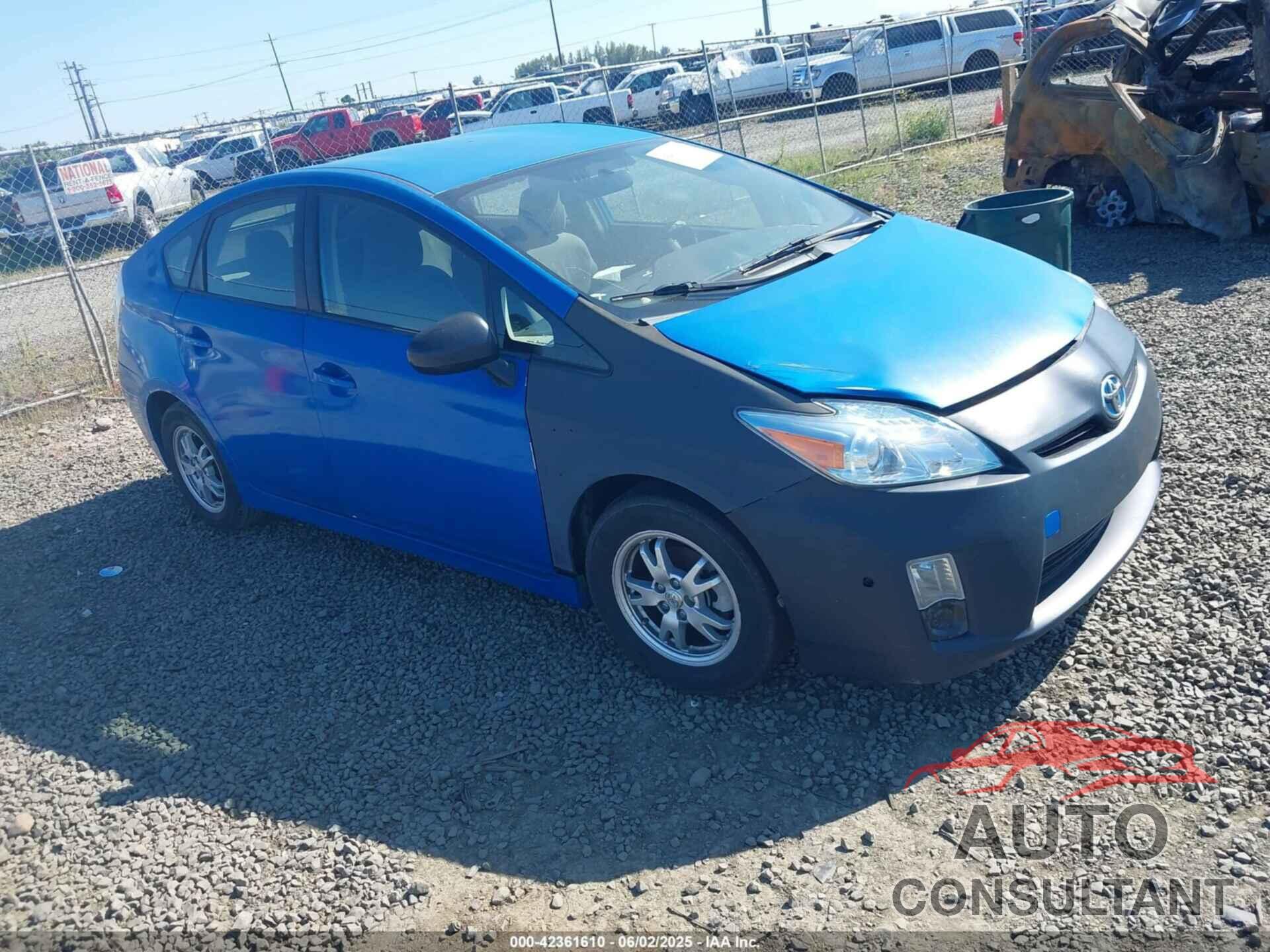 TOYOTA PRIUS 2010 - JTDKN3DU2A0090620