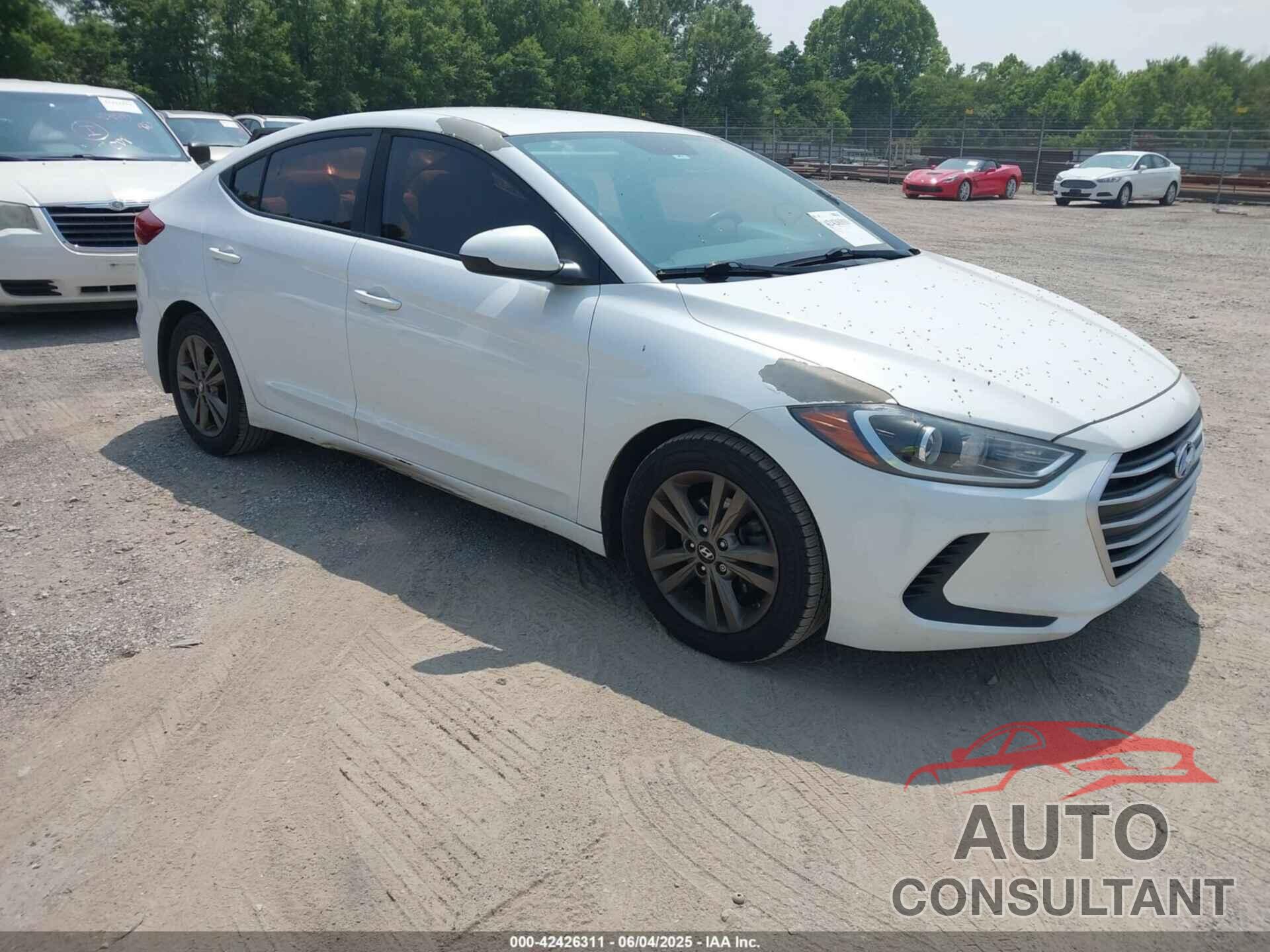 HYUNDAI ELANTRA 2018 - 5NPD84LF2JH225073