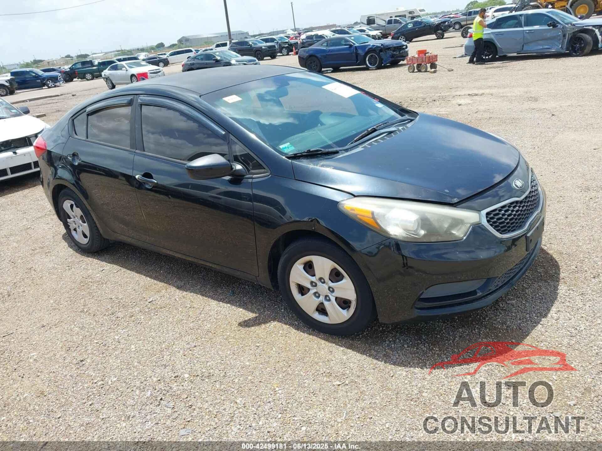 KIA FORTE 2016 - KNAFK4A60G5607251