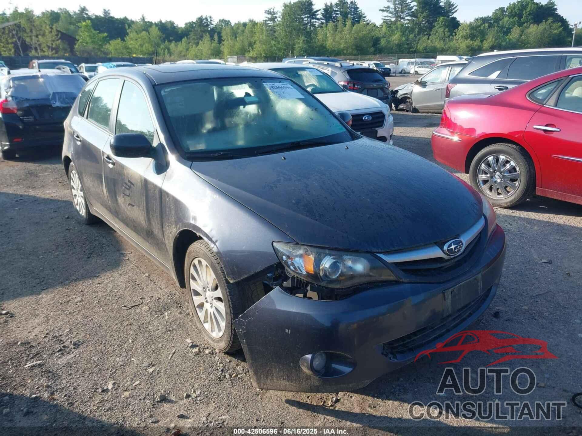 SUBARU IMPREZA 2010 - JF1GH6B69AG824069