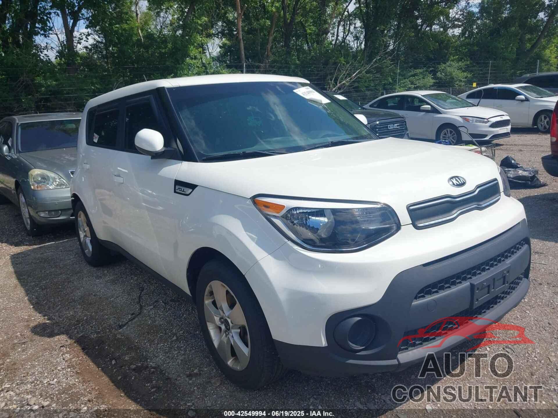 KIA SOUL 2019 - KNDJN2A24K7001325