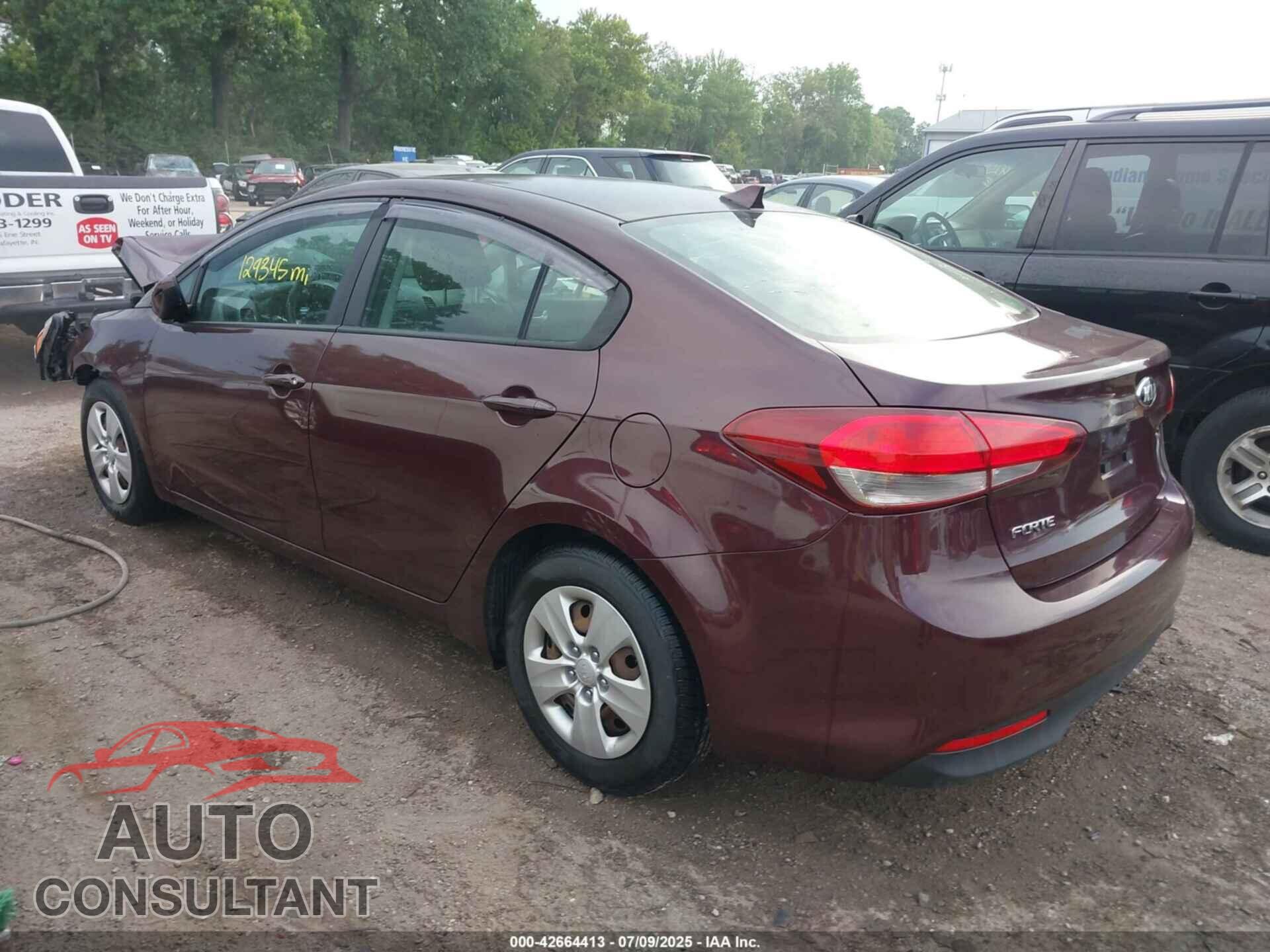KIA FORTE 2017 - 3KPFK4A77HE096154