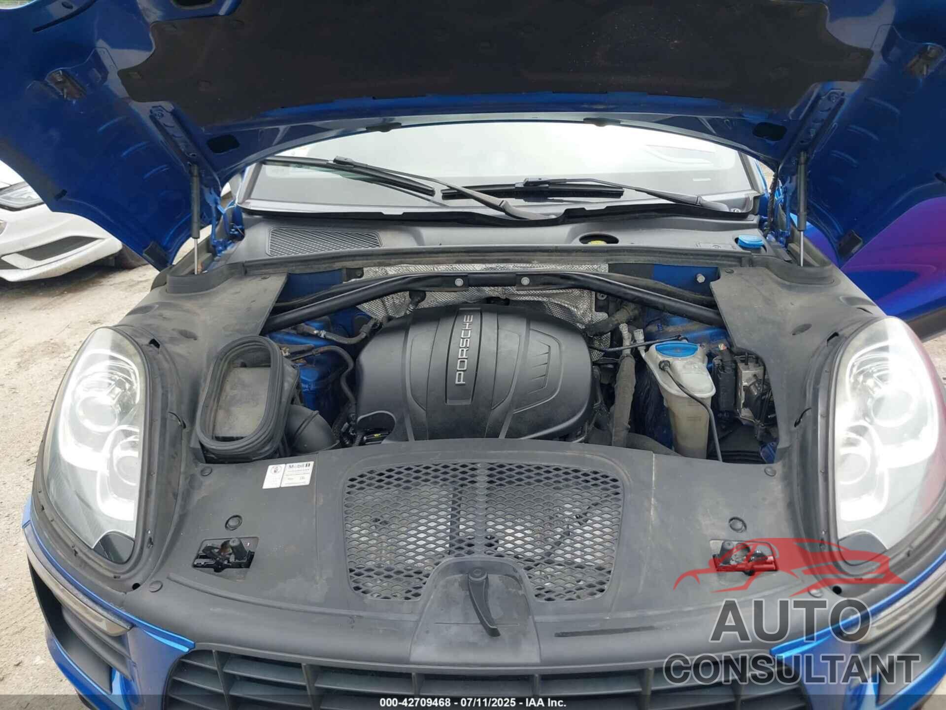 PORSCHE MACAN 2017 - WP1AA2A57HLB01925
