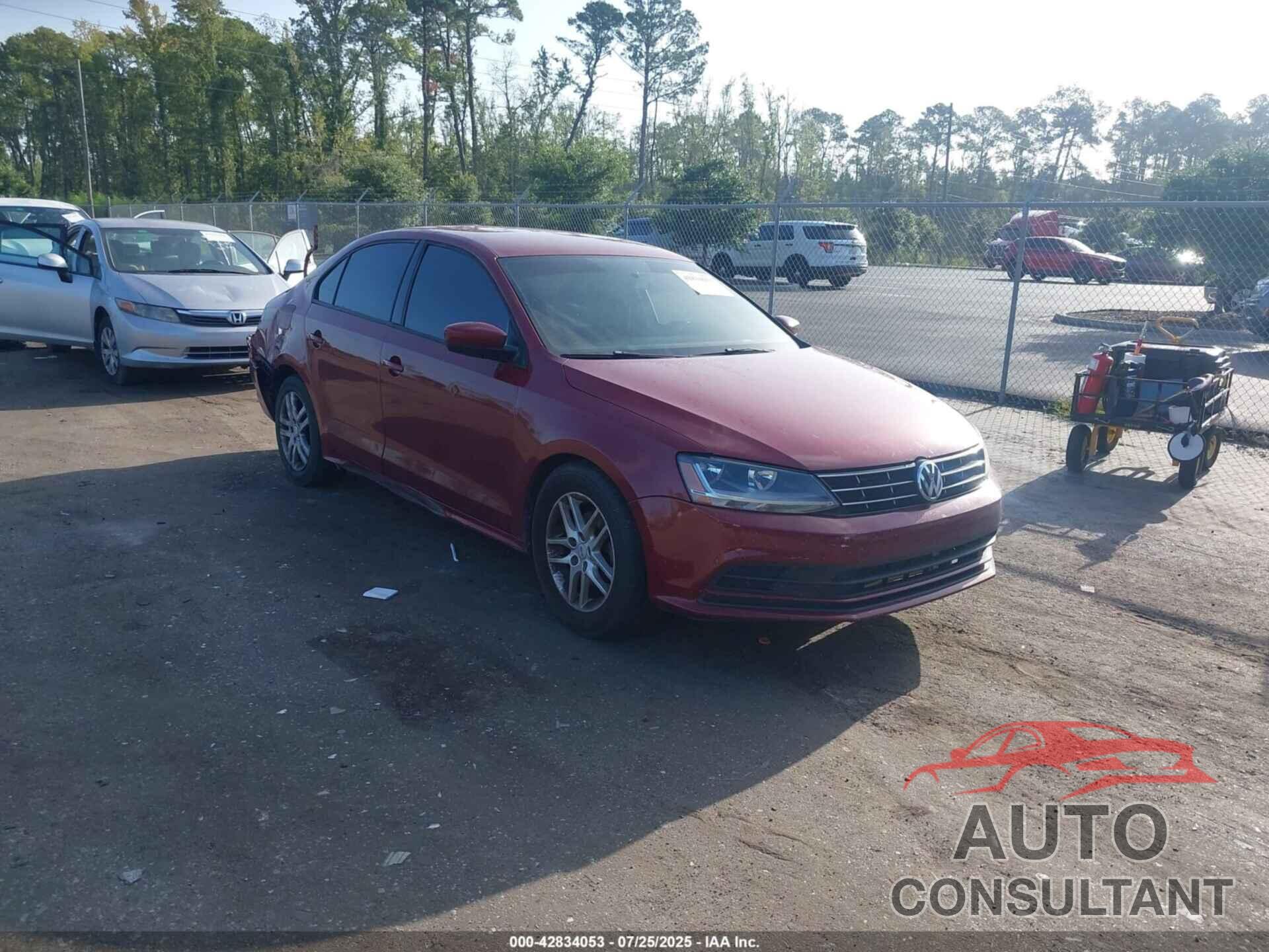 VOLKSWAGEN JETTA 2018 - 3VW2B7AJ4JM212480