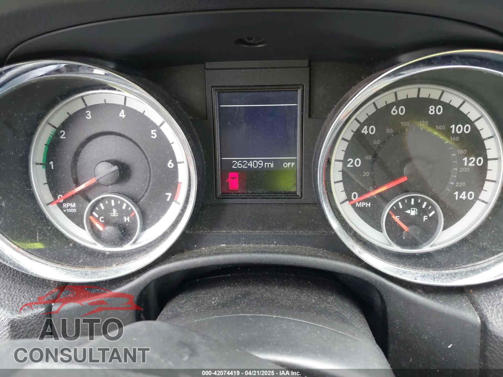 DODGE DURANGO 2012 - 1C4RDHAG8CC237151