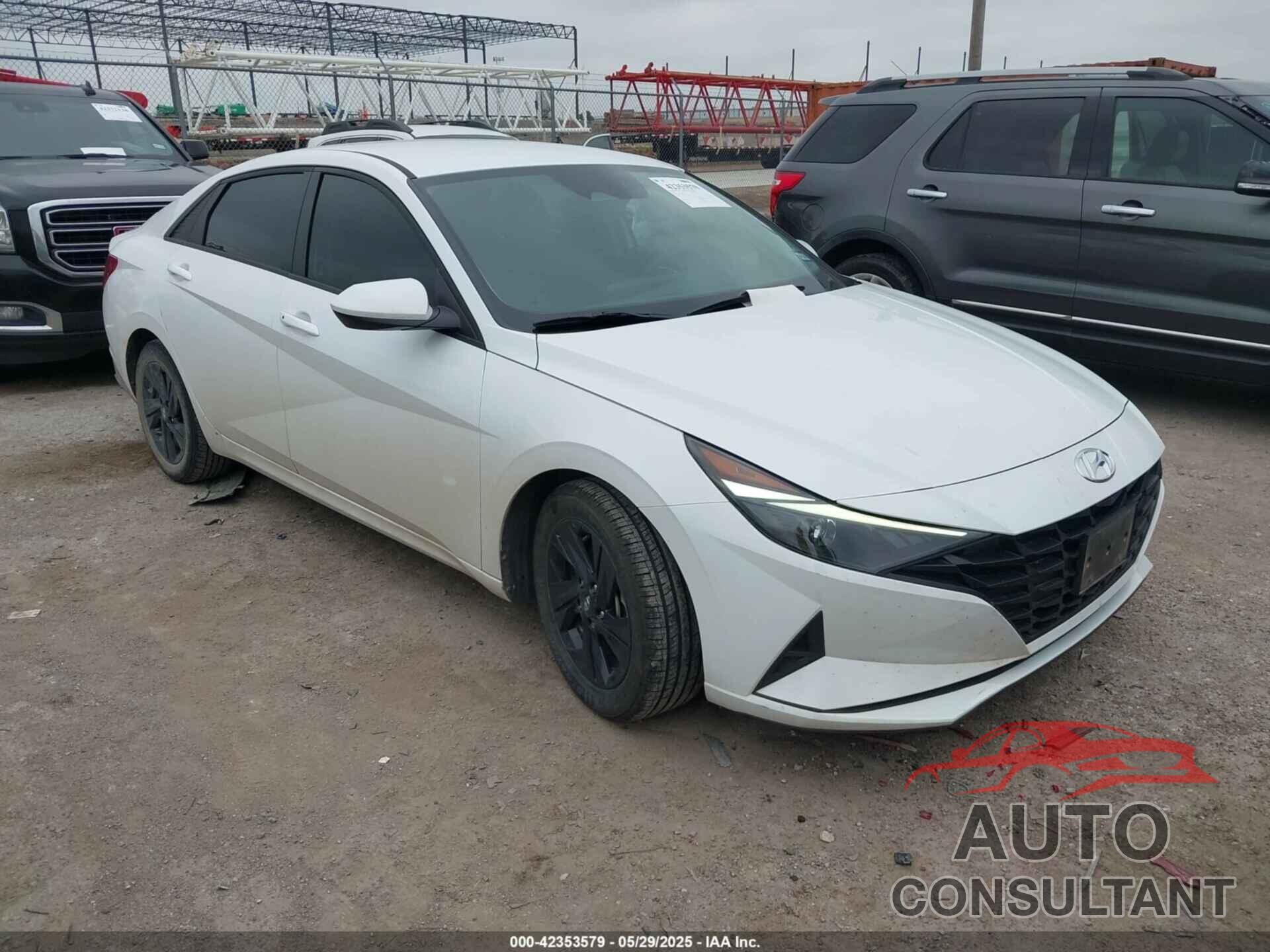 HYUNDAI ELANTRA 2021 - 5NPLM4AG8MH022731