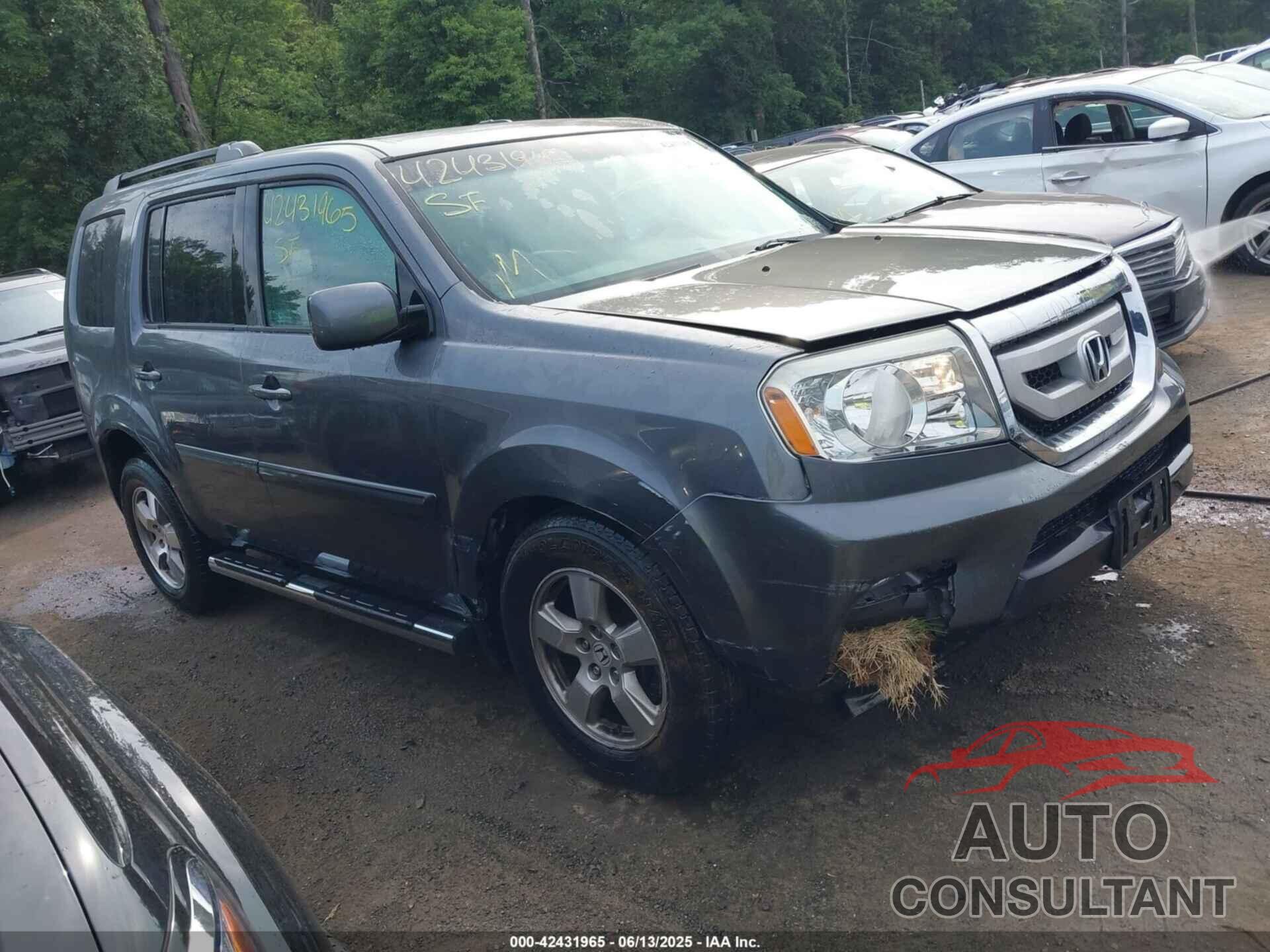 HONDA PILOT 2011 - 5FNYF3H72BB019805