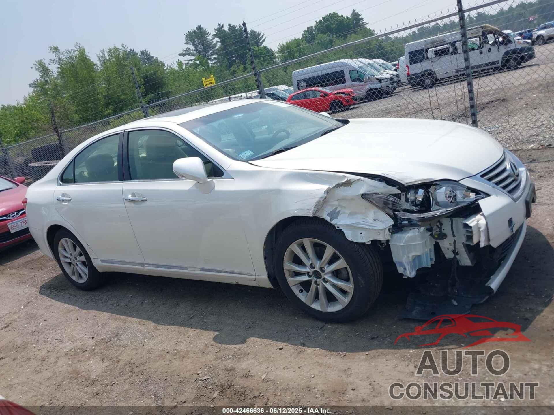 LEXUS ES 350 2010 - JTHBK1EG4A2401960