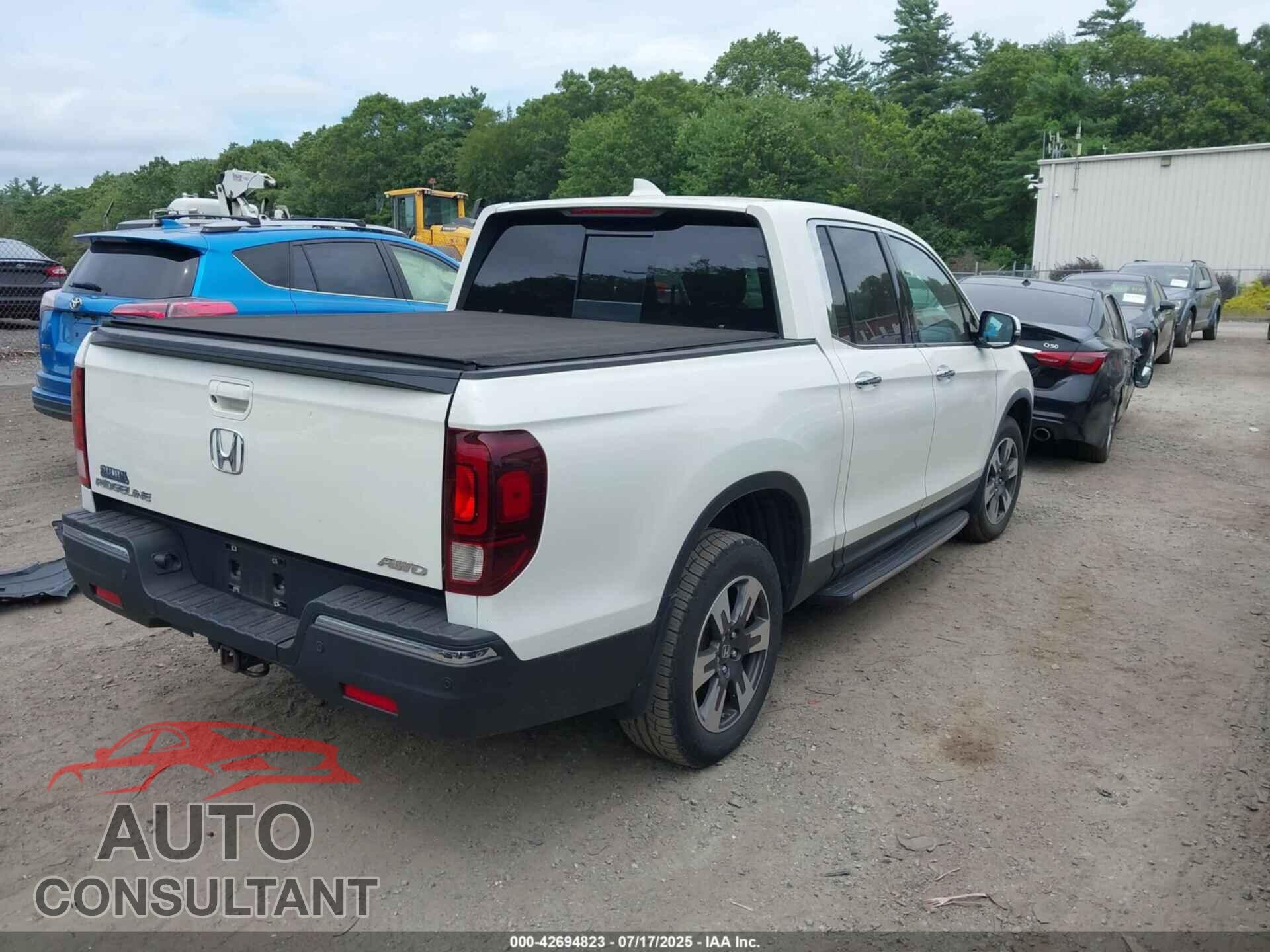 HONDA RIDGELINE 2017 - 5FPYK3F77HB026358