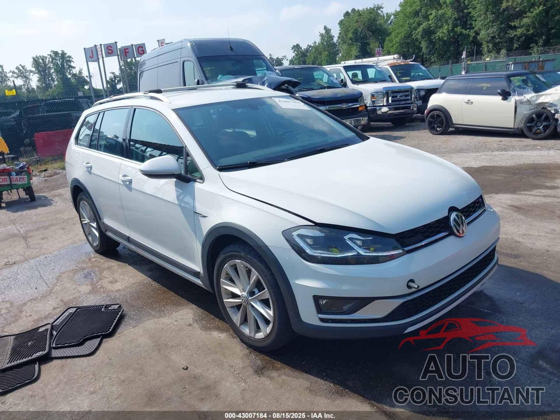 VOLKSWAGEN GOLF ALLTRACK 2019 - 3VWH17AU8KM511673