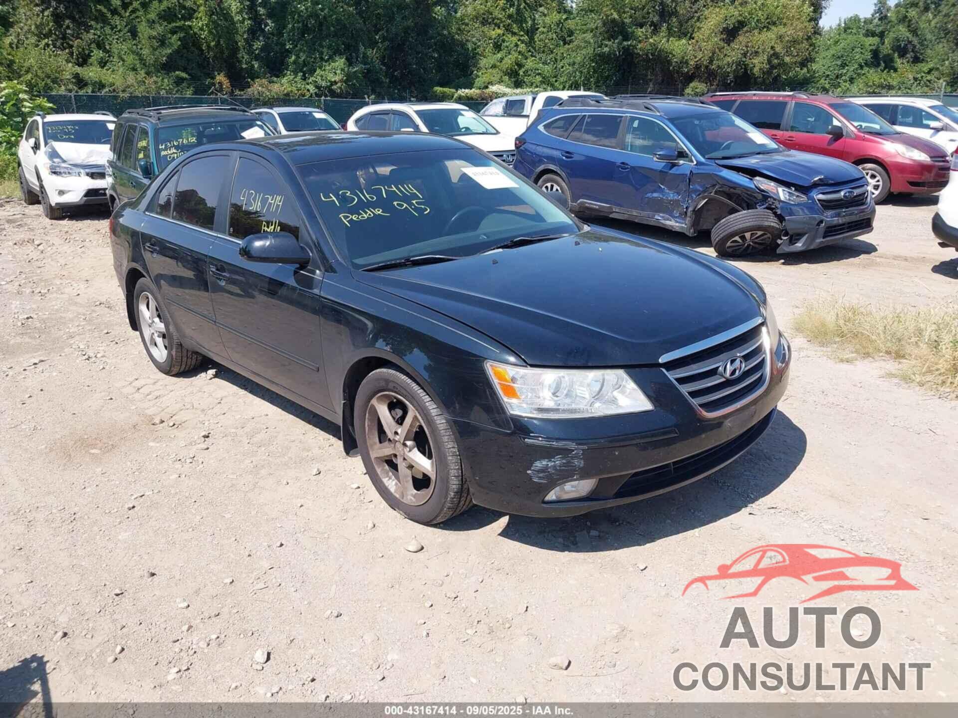 HYUNDAI SONATA 2010 - 5NPEU4AF9AH617843