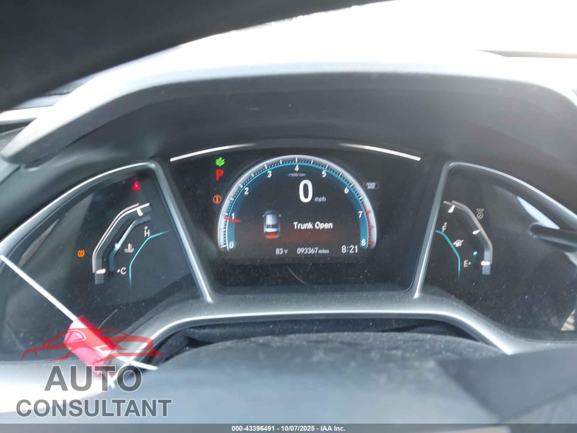 HONDA CIVIC 2016 - 2HGFC2F77GH552832